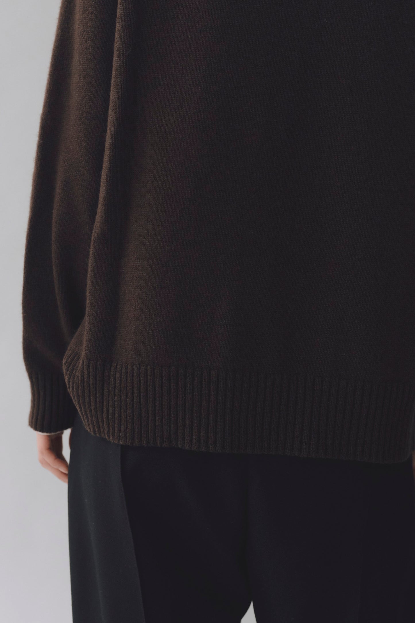 CHASHMERE BLEND CREWNECK KNIT