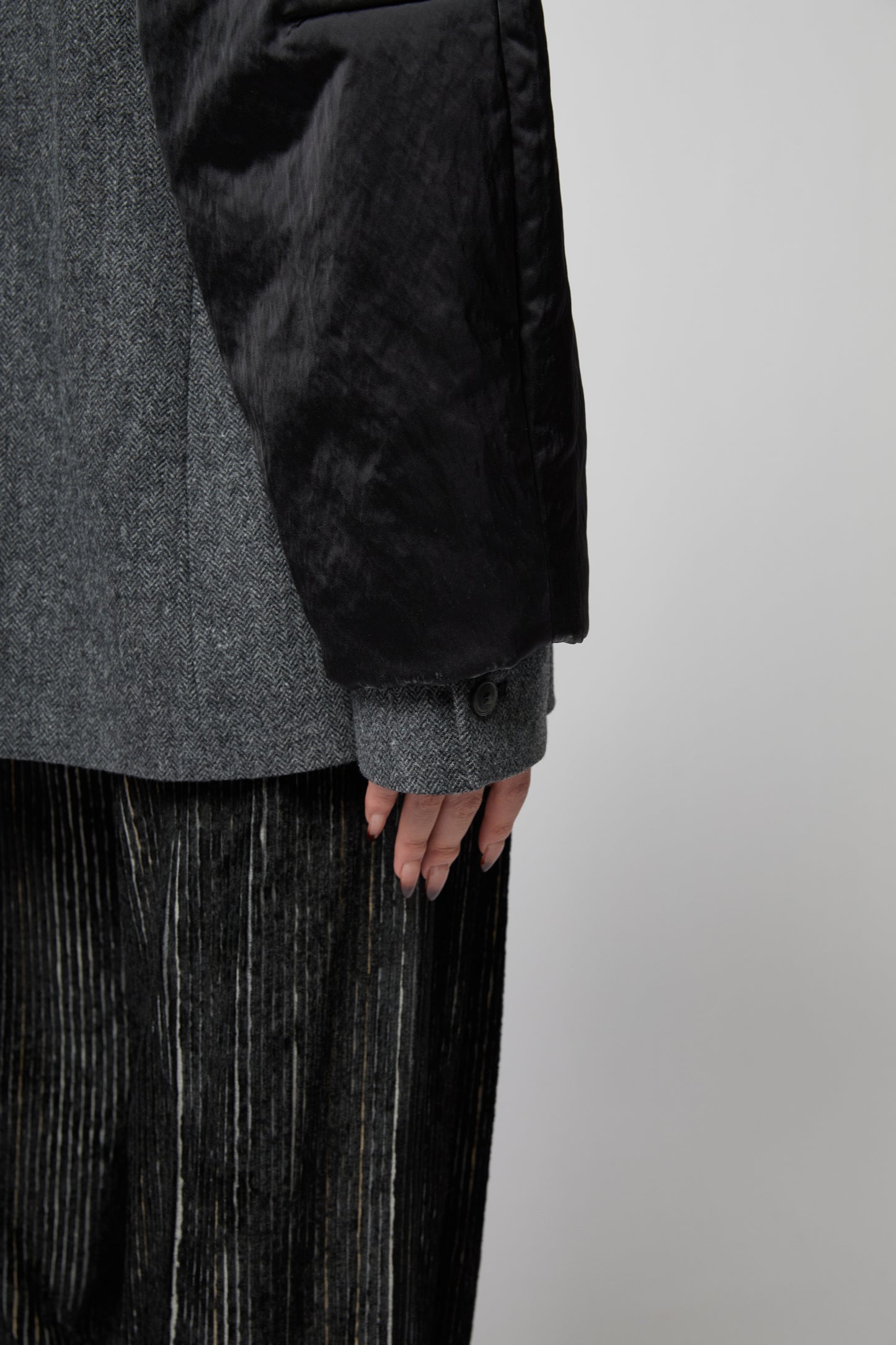 JODI PCE HERRINGBONE SUITING