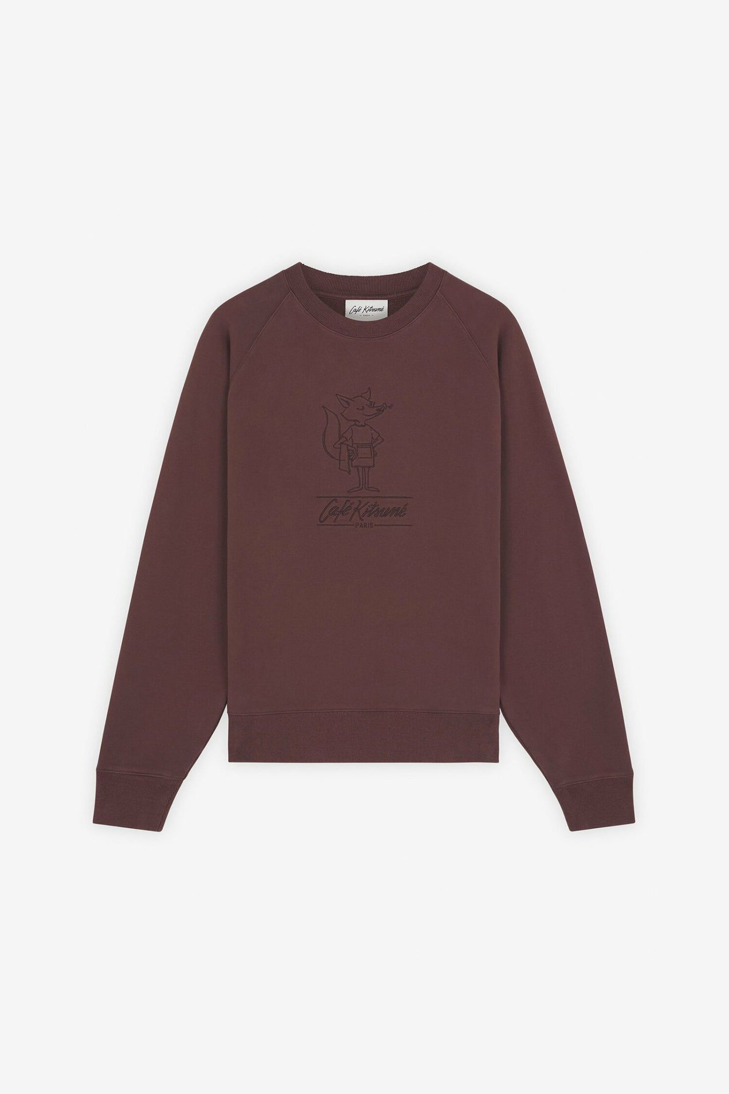 BARISTA FOX OVERSIZED RAGLAN SWEATSHIRT