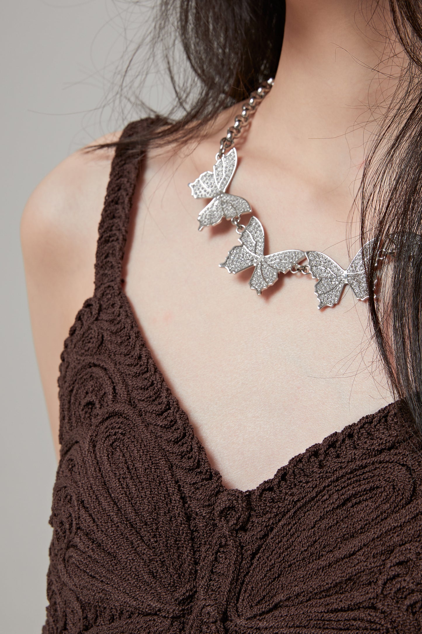 2W261A COLLANA FARFALLA