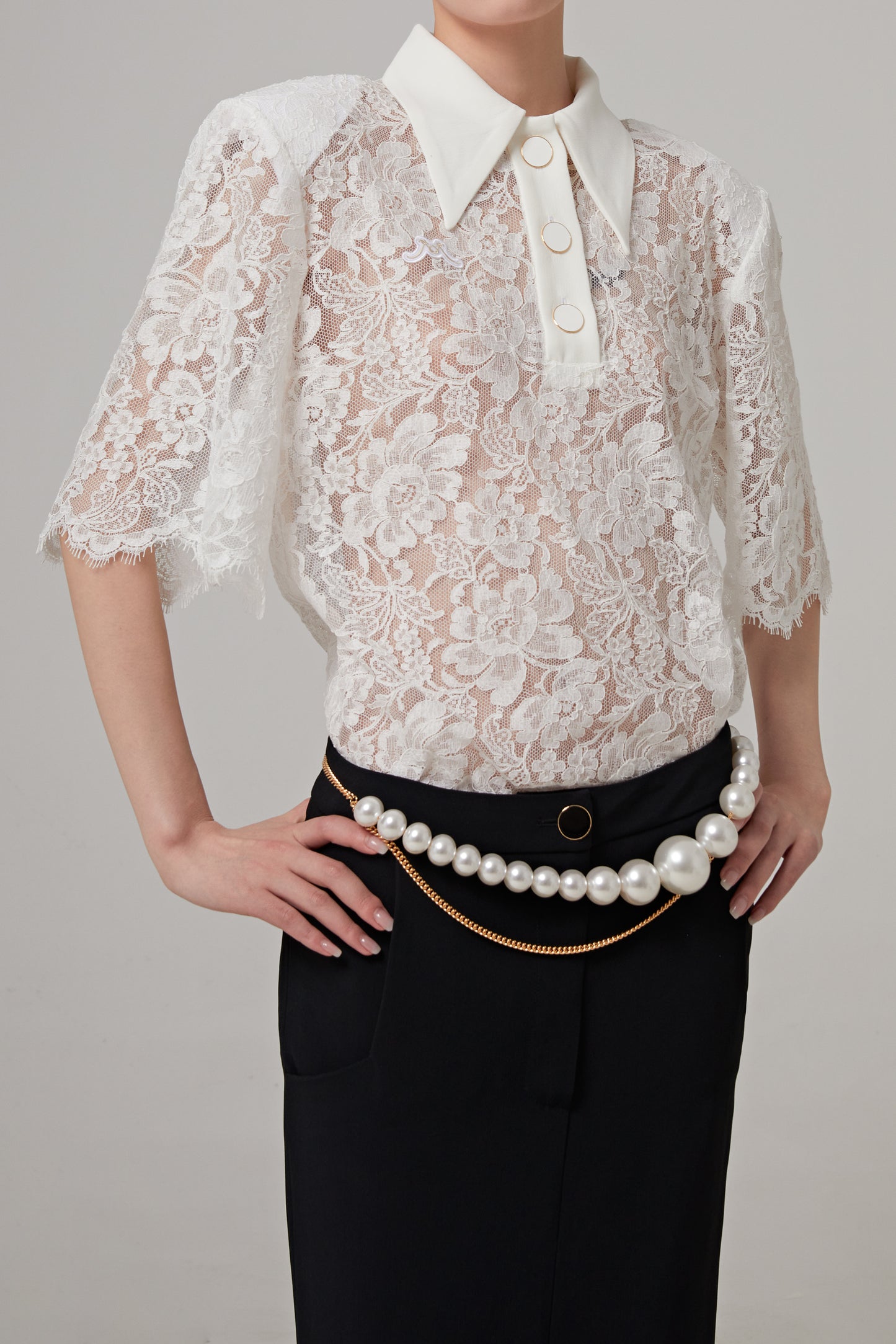 Lace Signature Polo