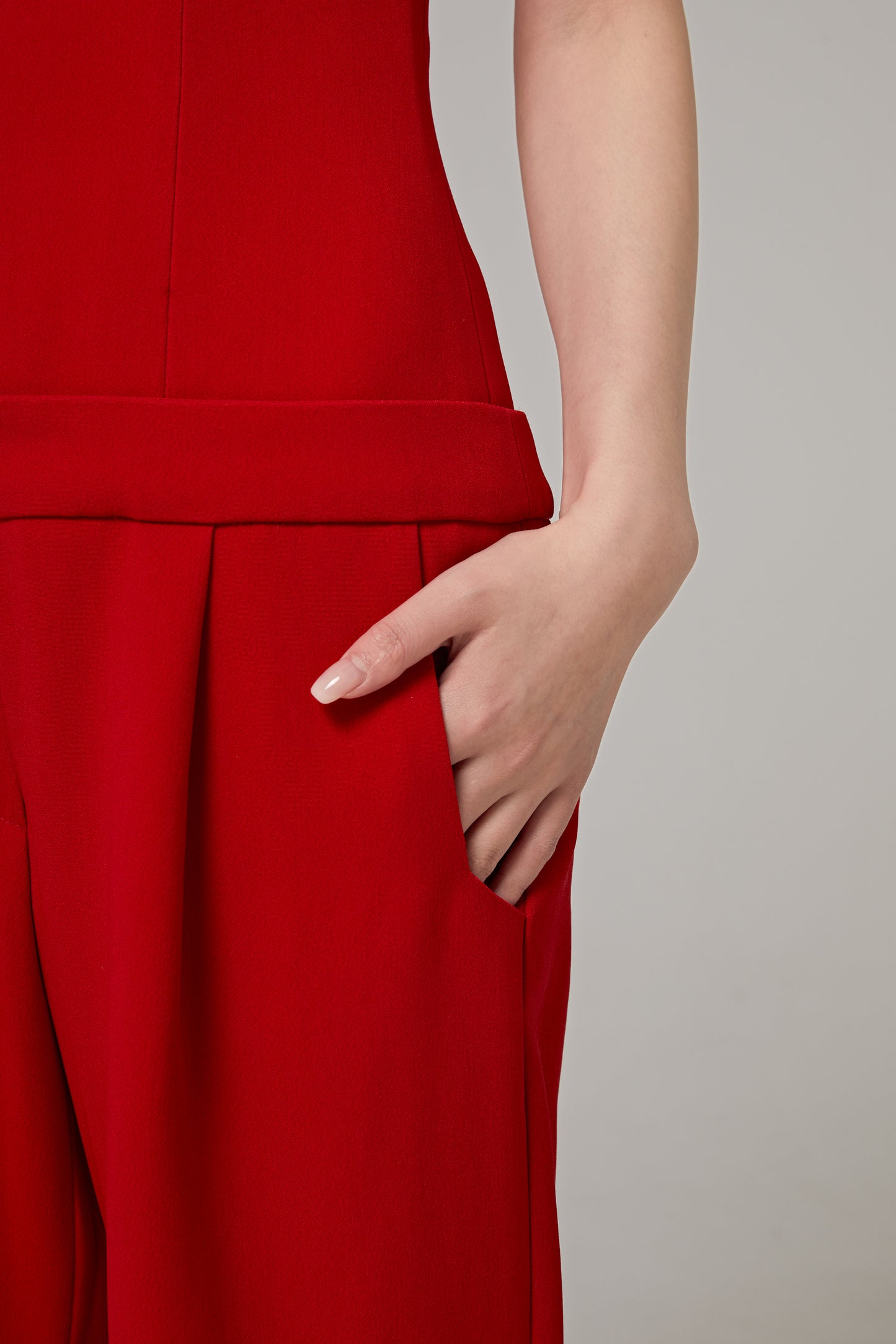 Sablé Bustier Mini Jumpsuit