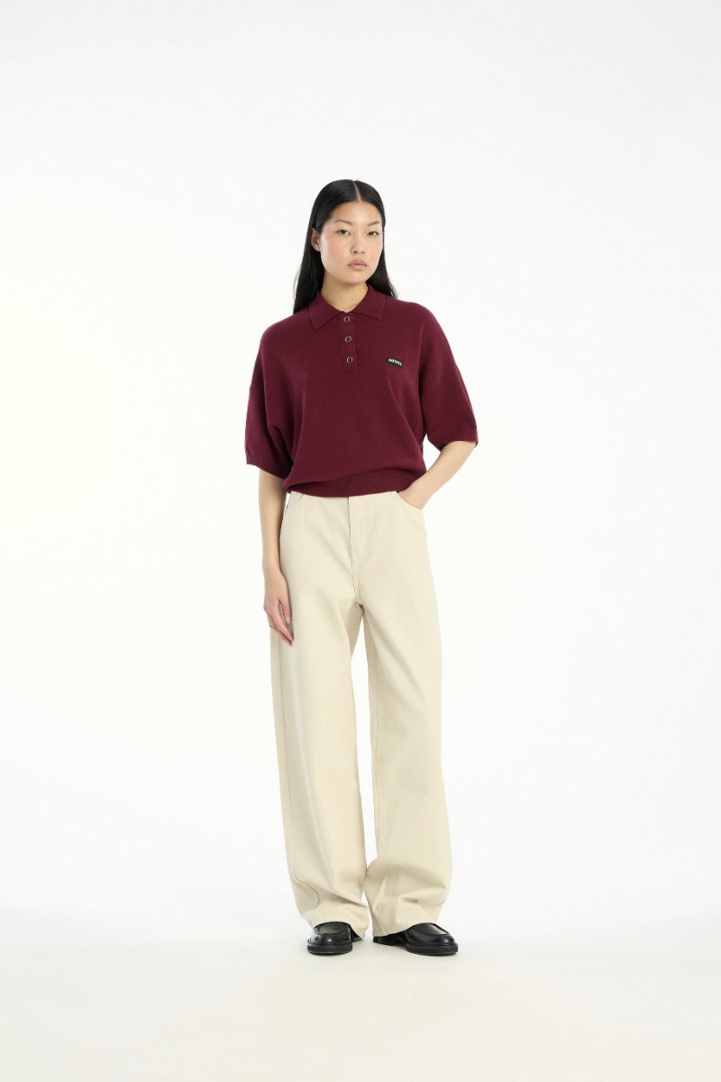 Slinky Knit Polo