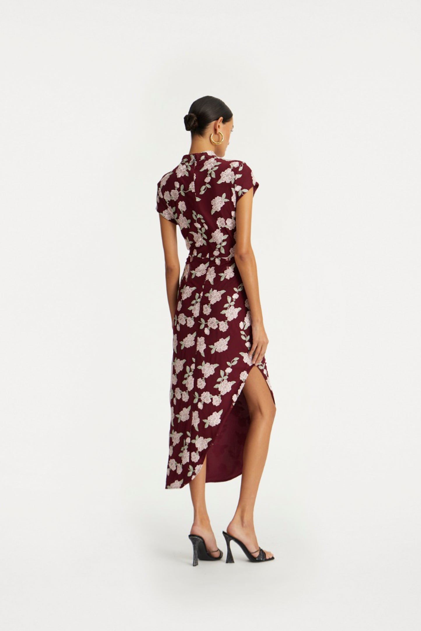 Mesh Asymmetric Dress