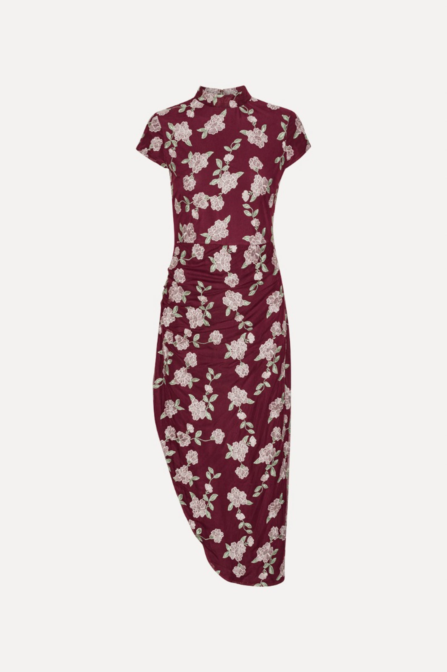 Mesh Asymmetric Dress