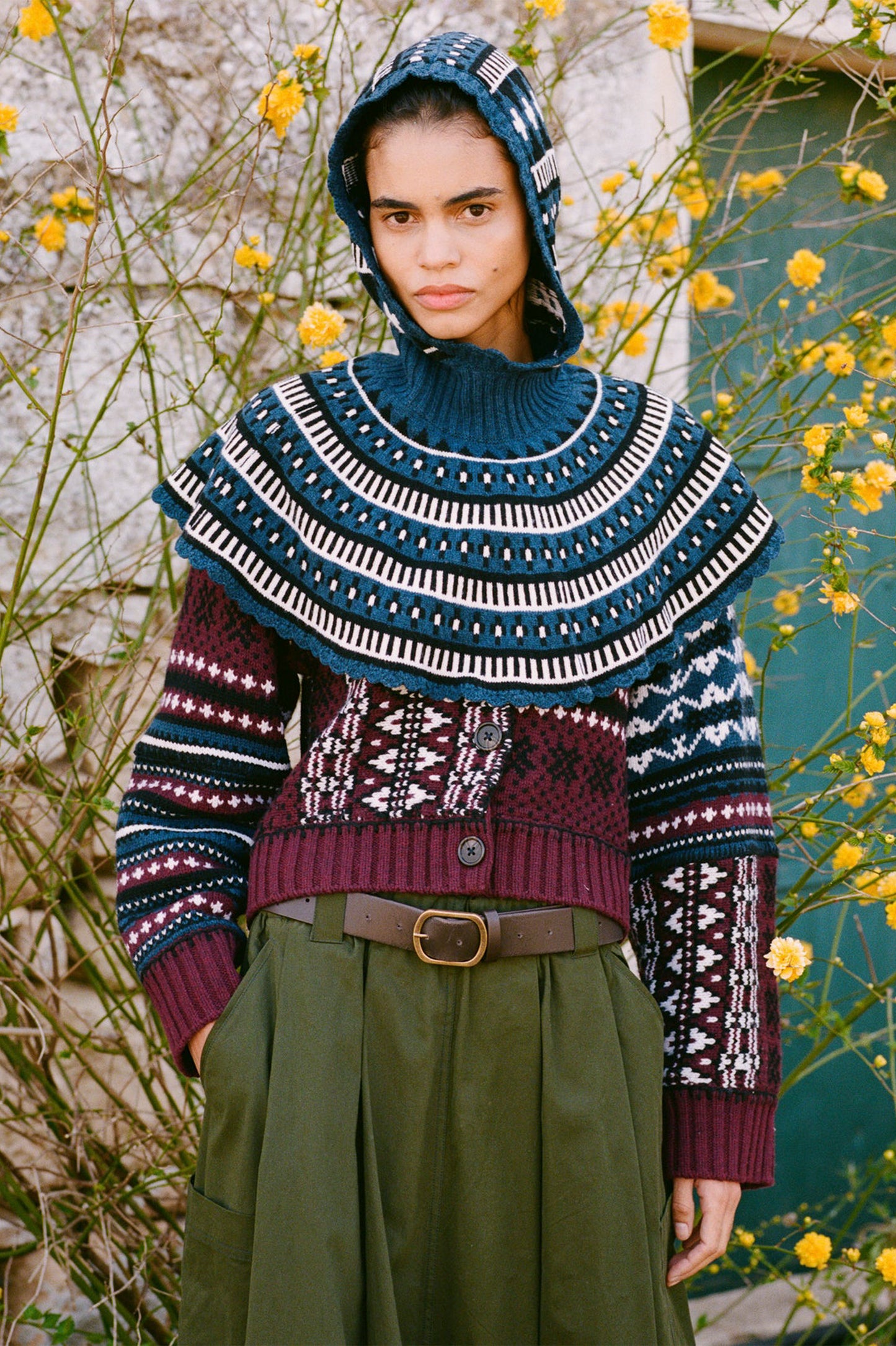 LINEA FAIR ISLE CARDIGAN (D2)
