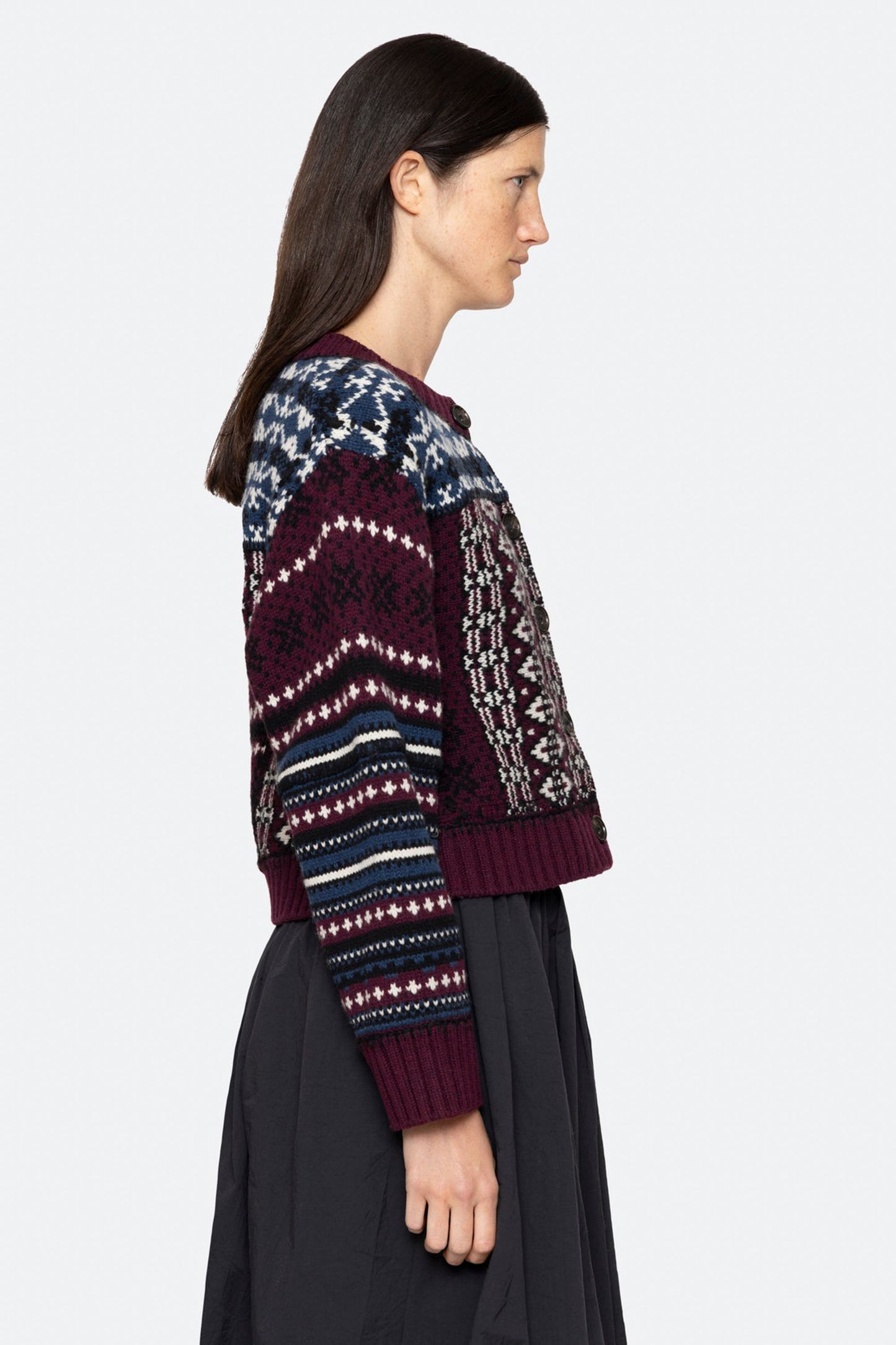 LINEA FAIR ISLE CARDIGAN (D2)