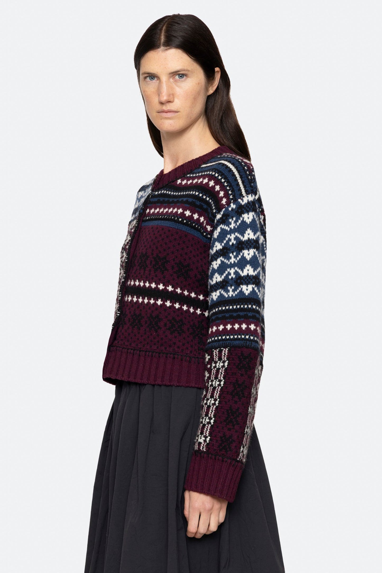 LINEA FAIR ISLE CARDIGAN (D2)