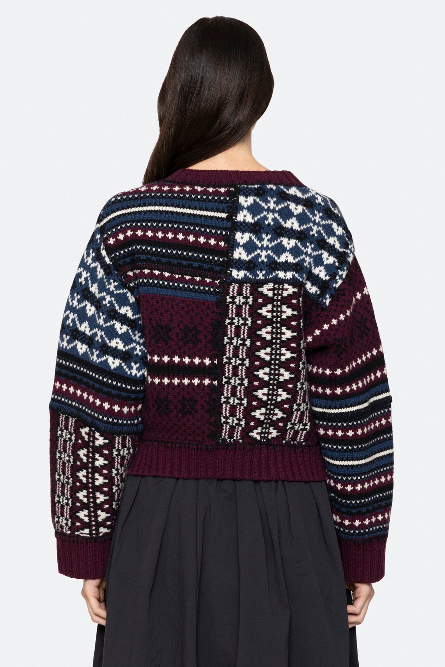 LINEA FAIR ISLE CARDIGAN (D2)