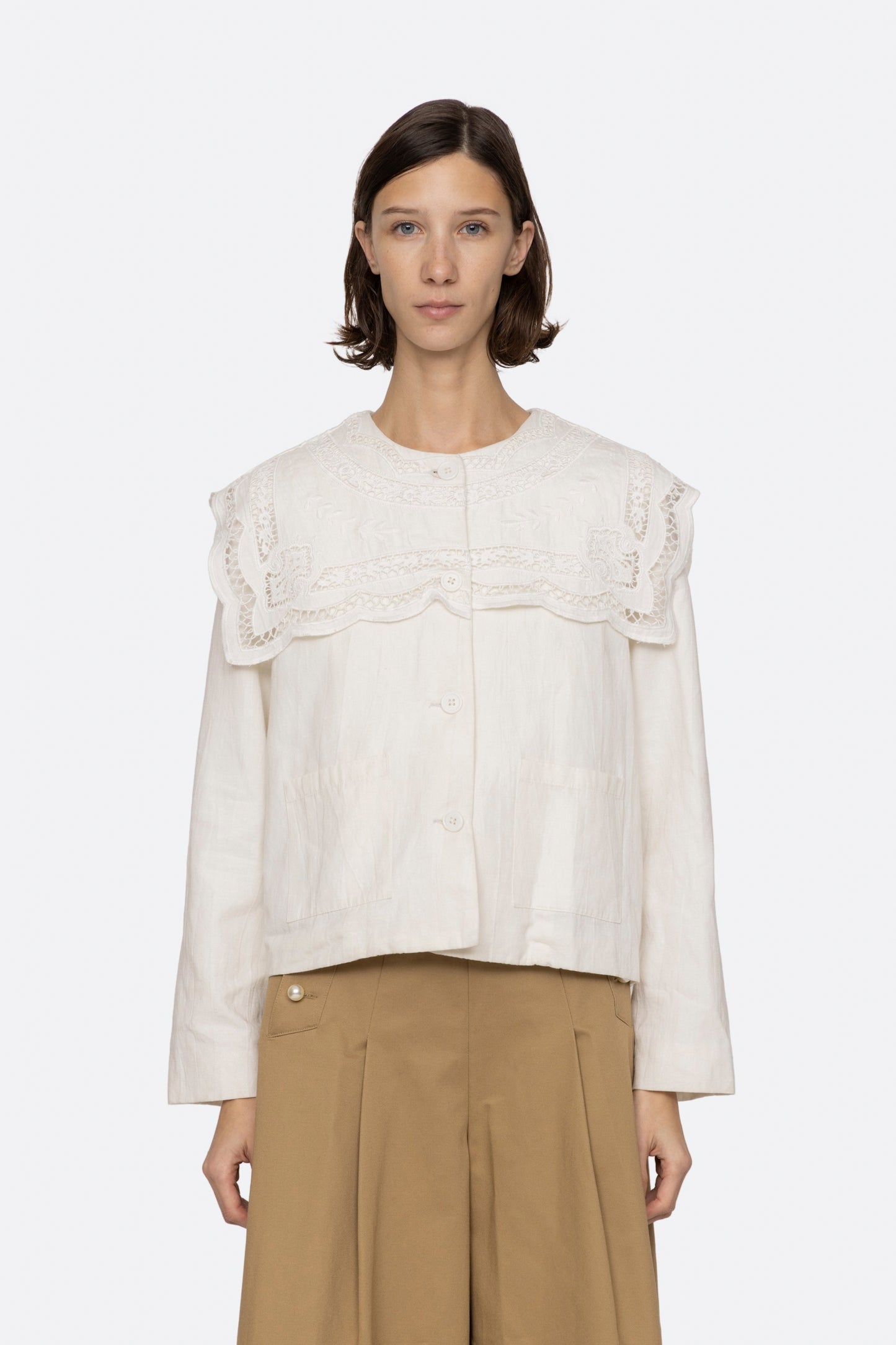 MARIE EMBROIDERY JACKET (D2)