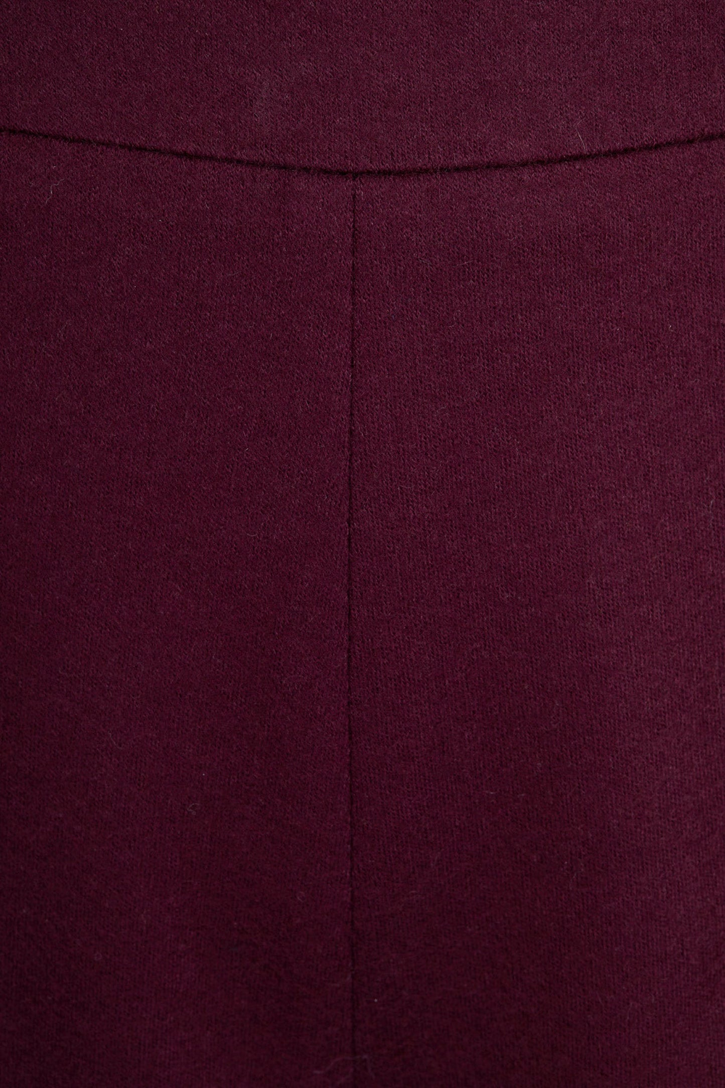 THE AMANDA TROUSERS WOOL AND CASHMERE BURGUNDY