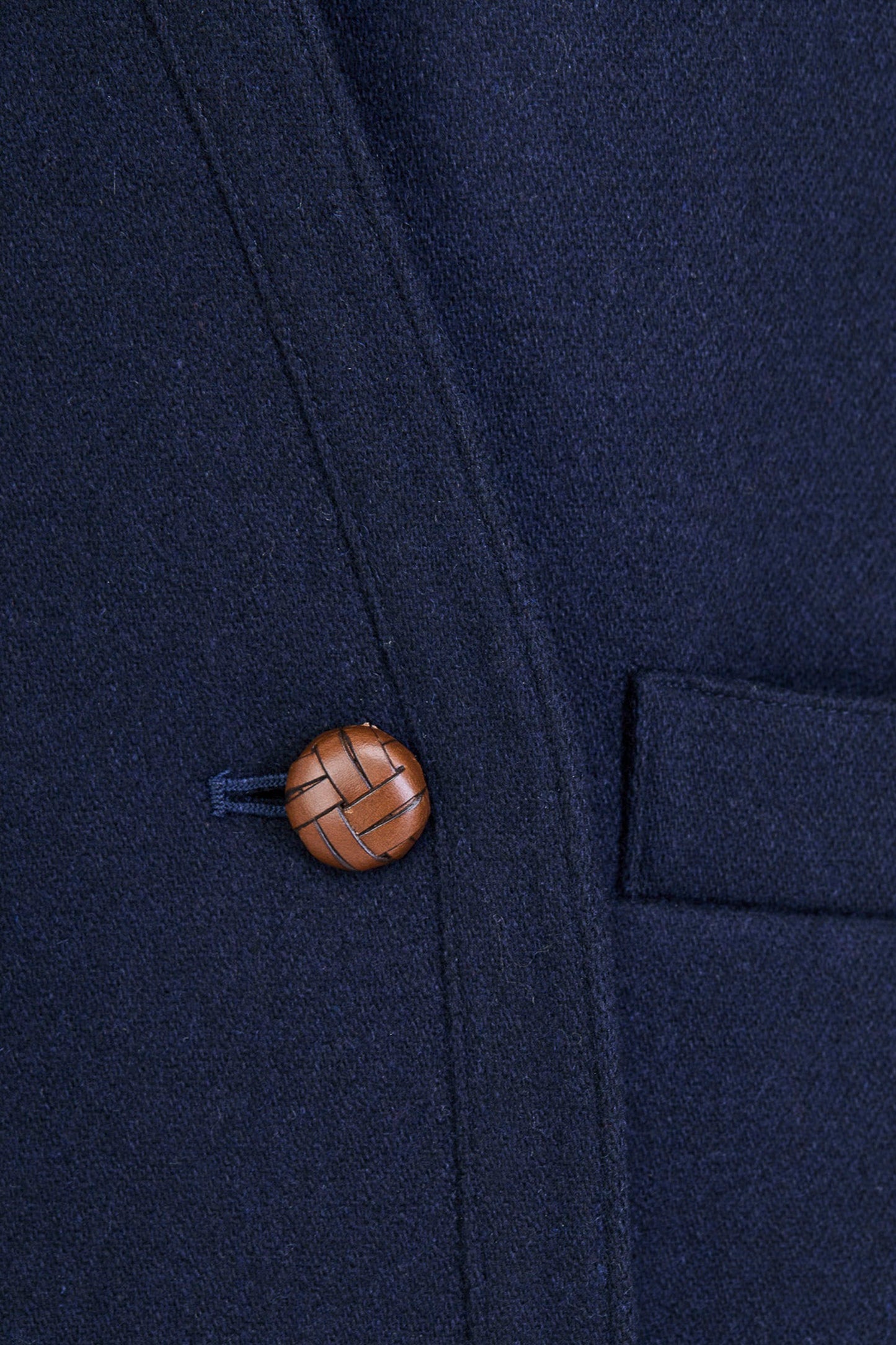THE CHARLOTTE BLAZER WOOL NAVY BLUE
