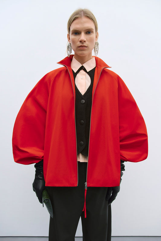 UTILITY BALLOON JACKET RED