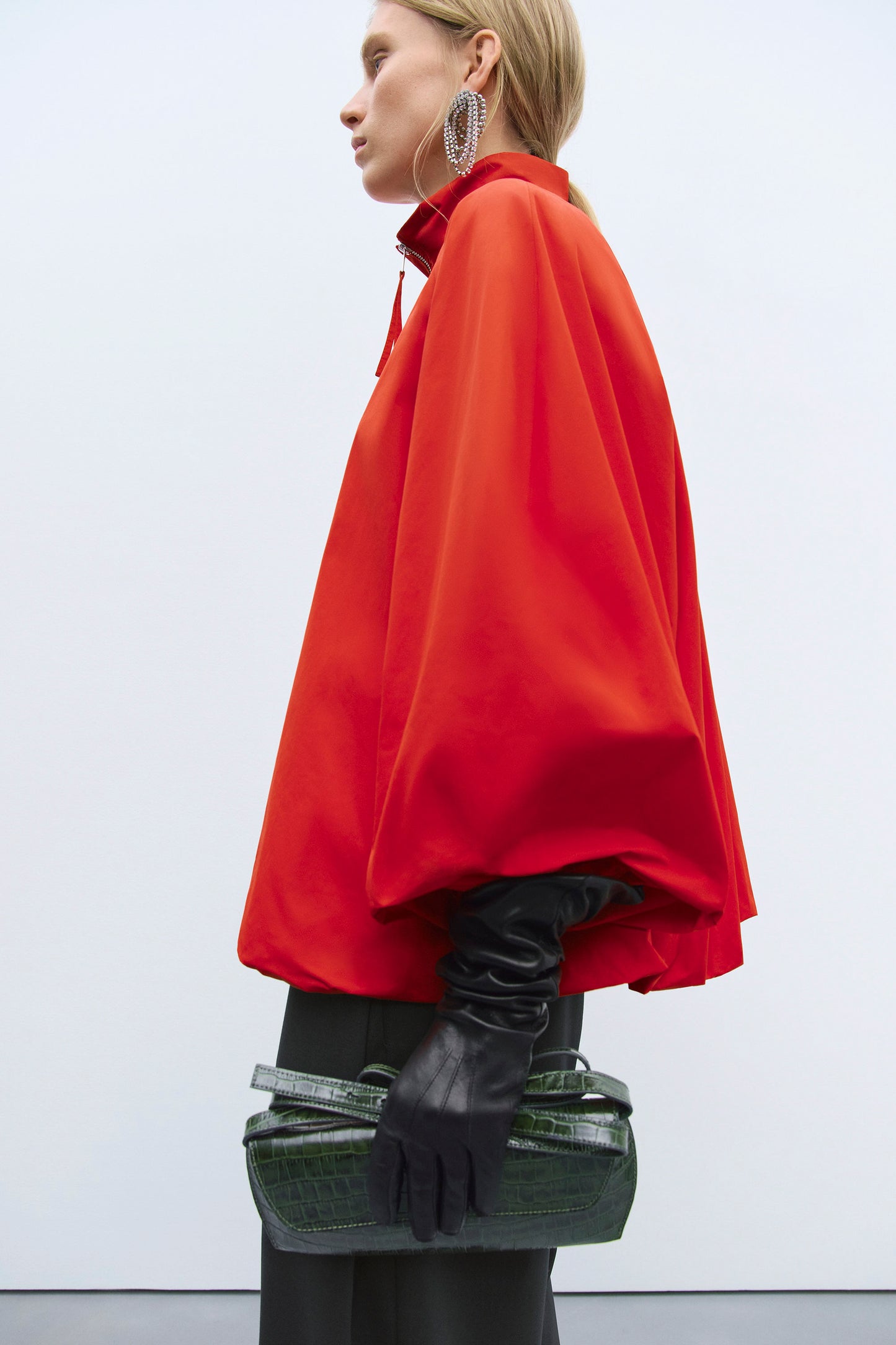 UTILITY BALLOON JACKET RED