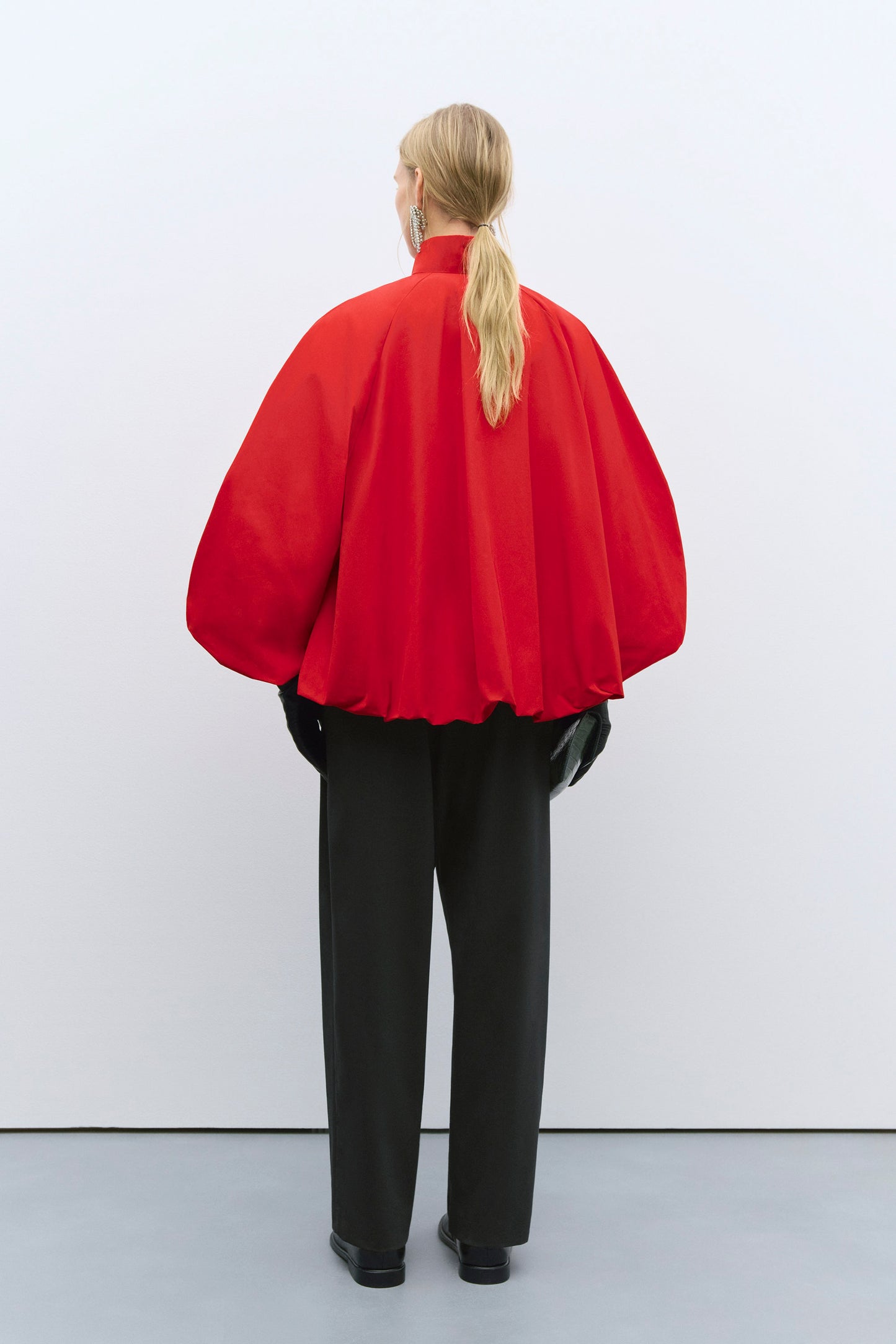 UTILITY BALLOON JACKET RED