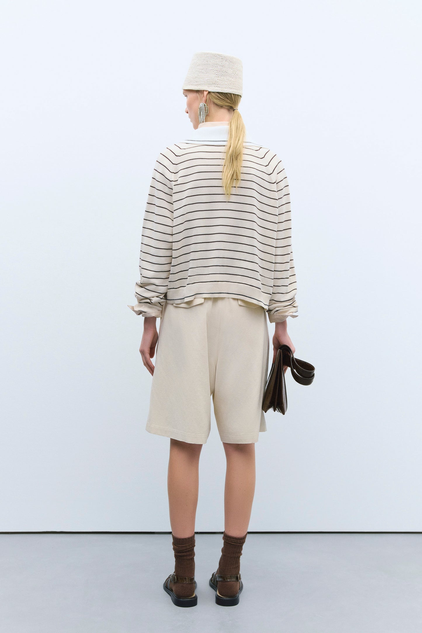 ORGANIC COTTON STRIPED POLO