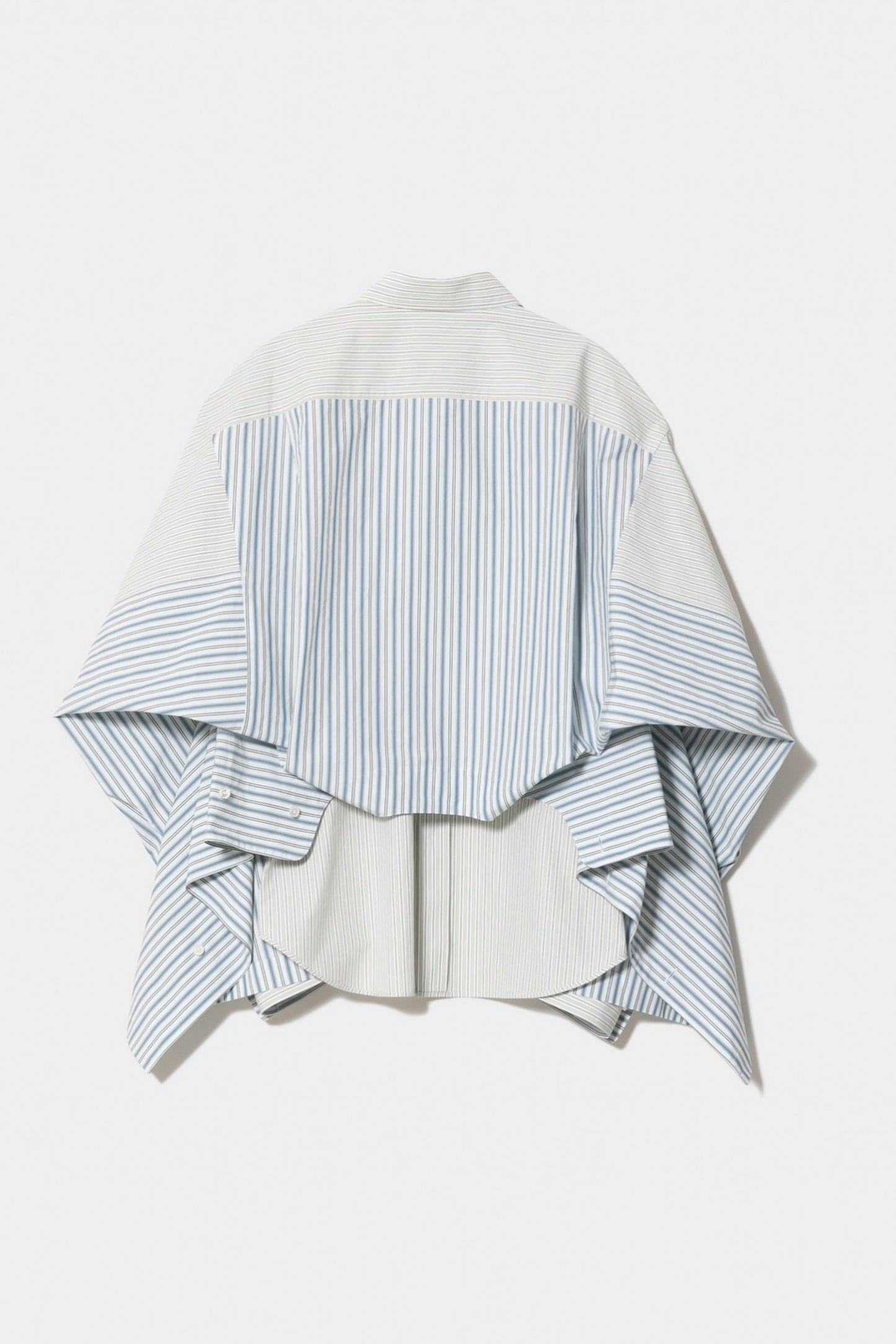 double-end finx stripe pajamas shirt