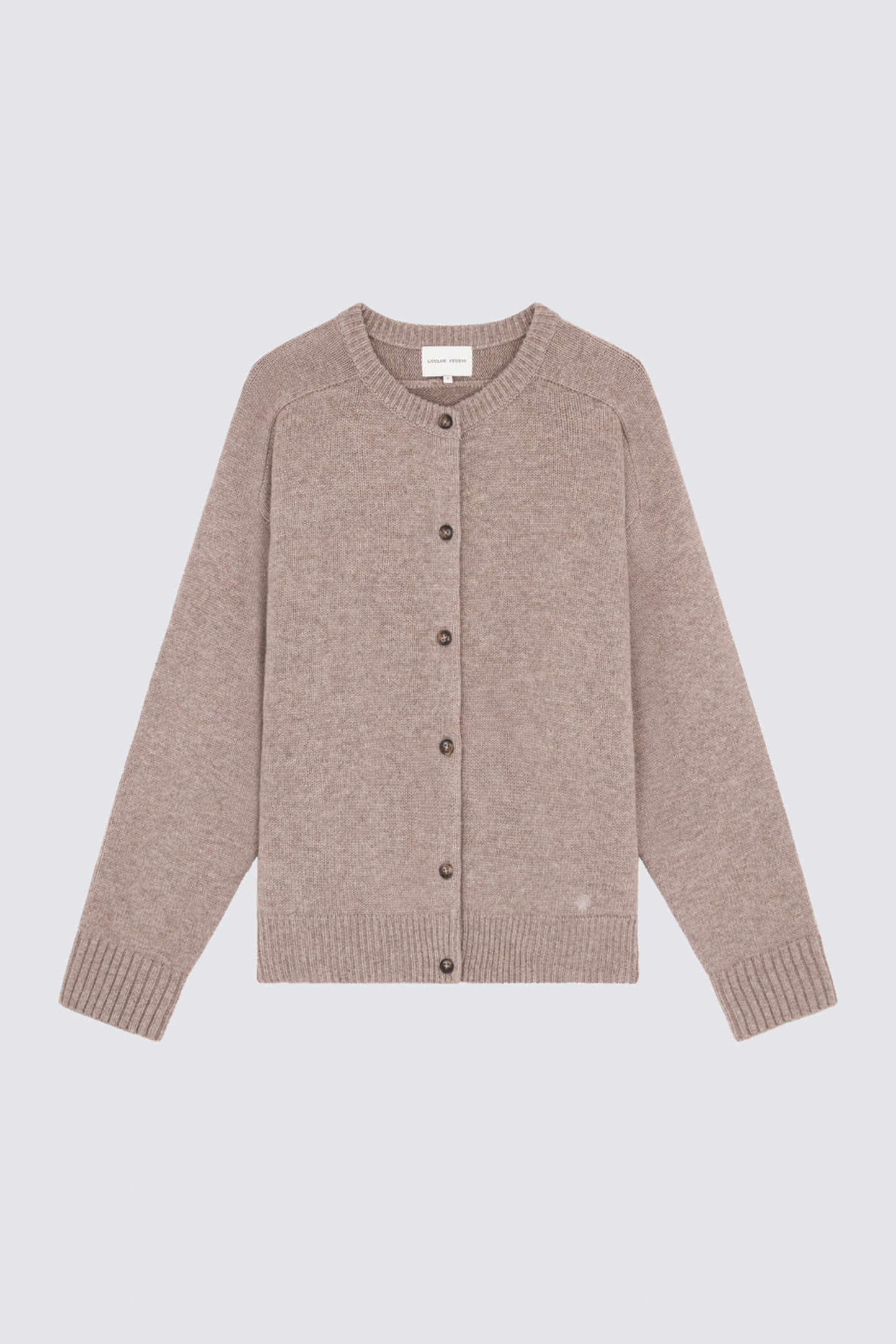 ROUND NECK CARDIGAN