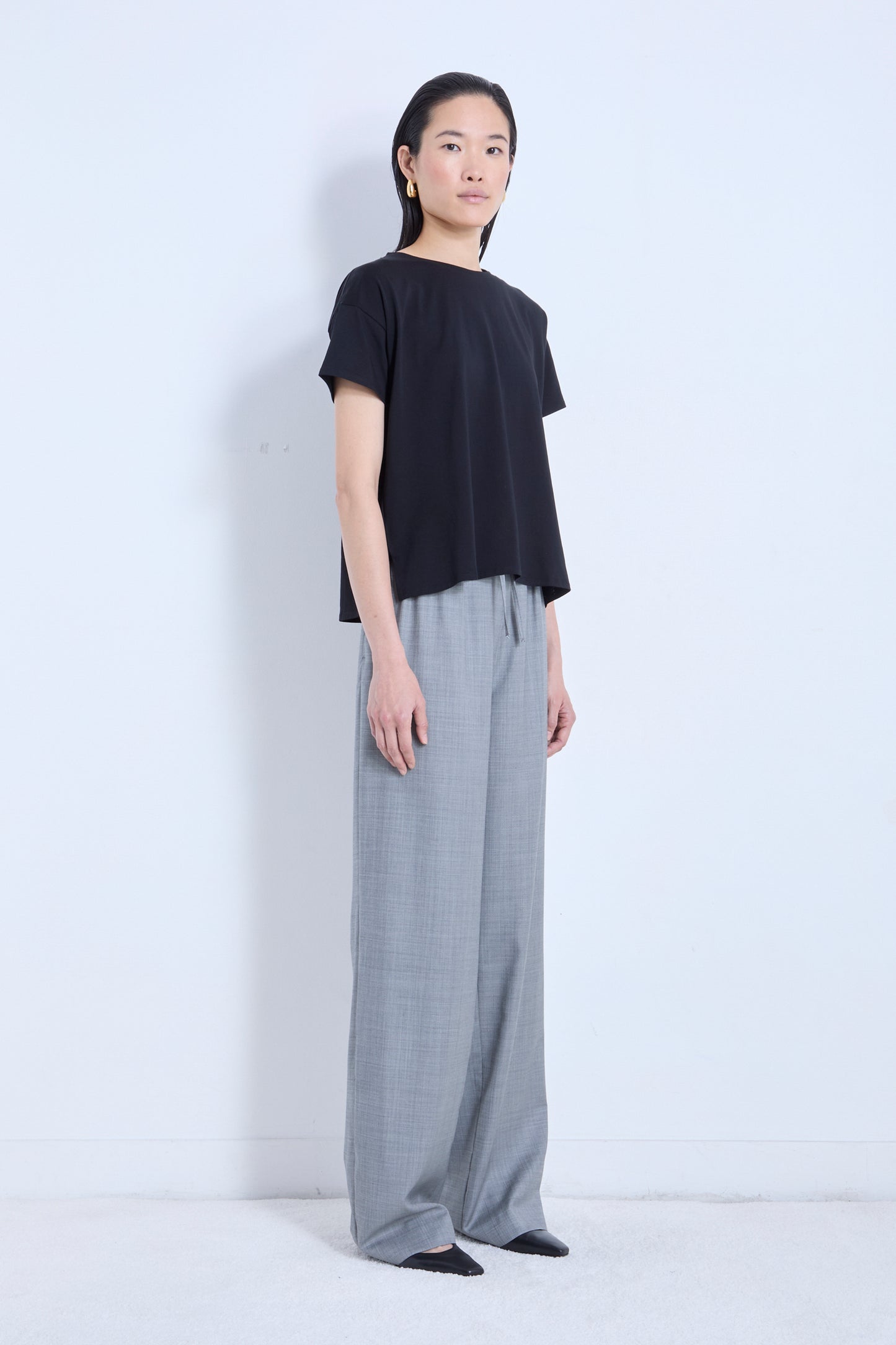 ELASTIC WAISTBAND PANTS