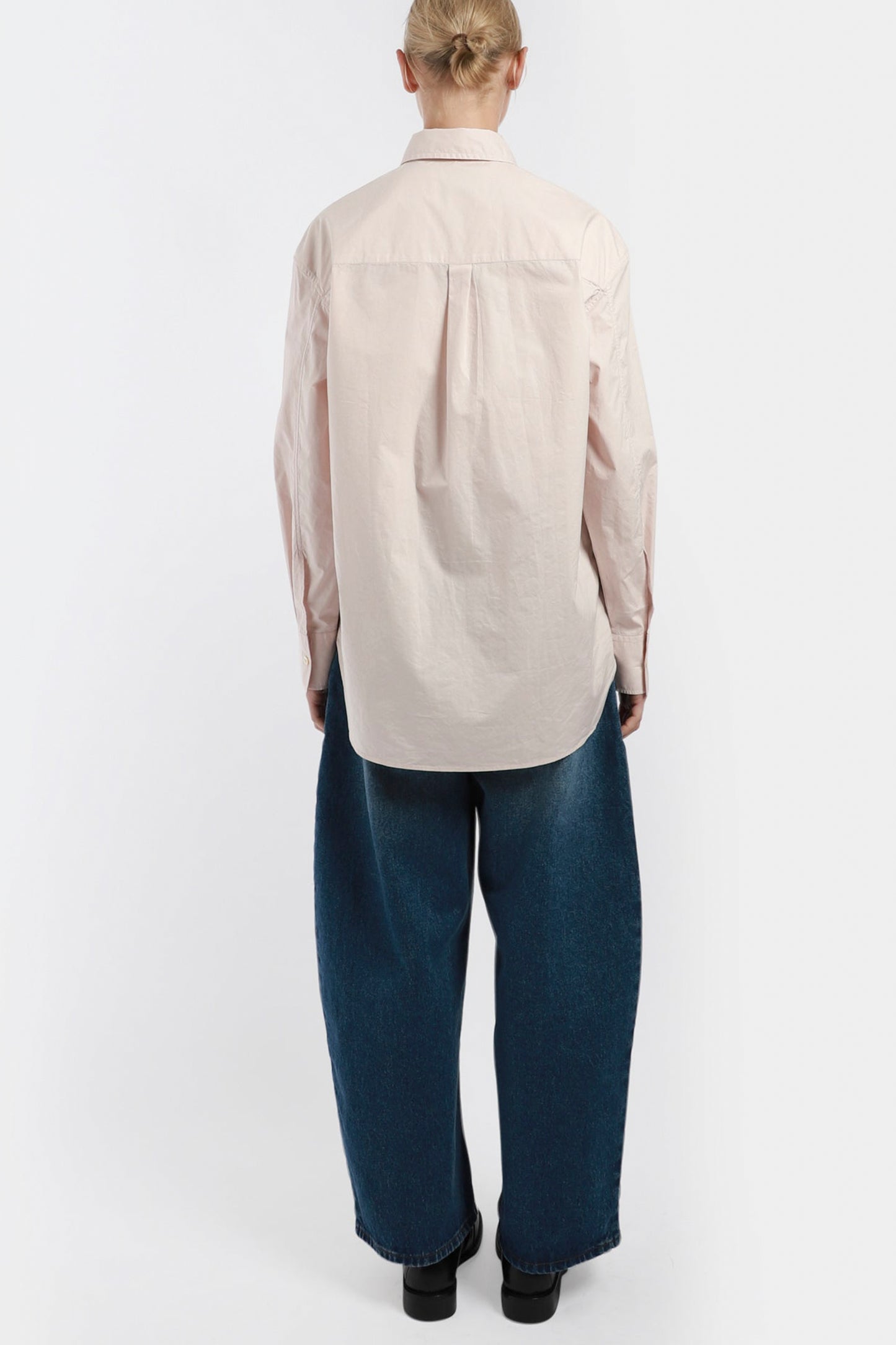 SHIRTS - OVERSIZED CLASSIC SHIRT WITH EMBROIDERY