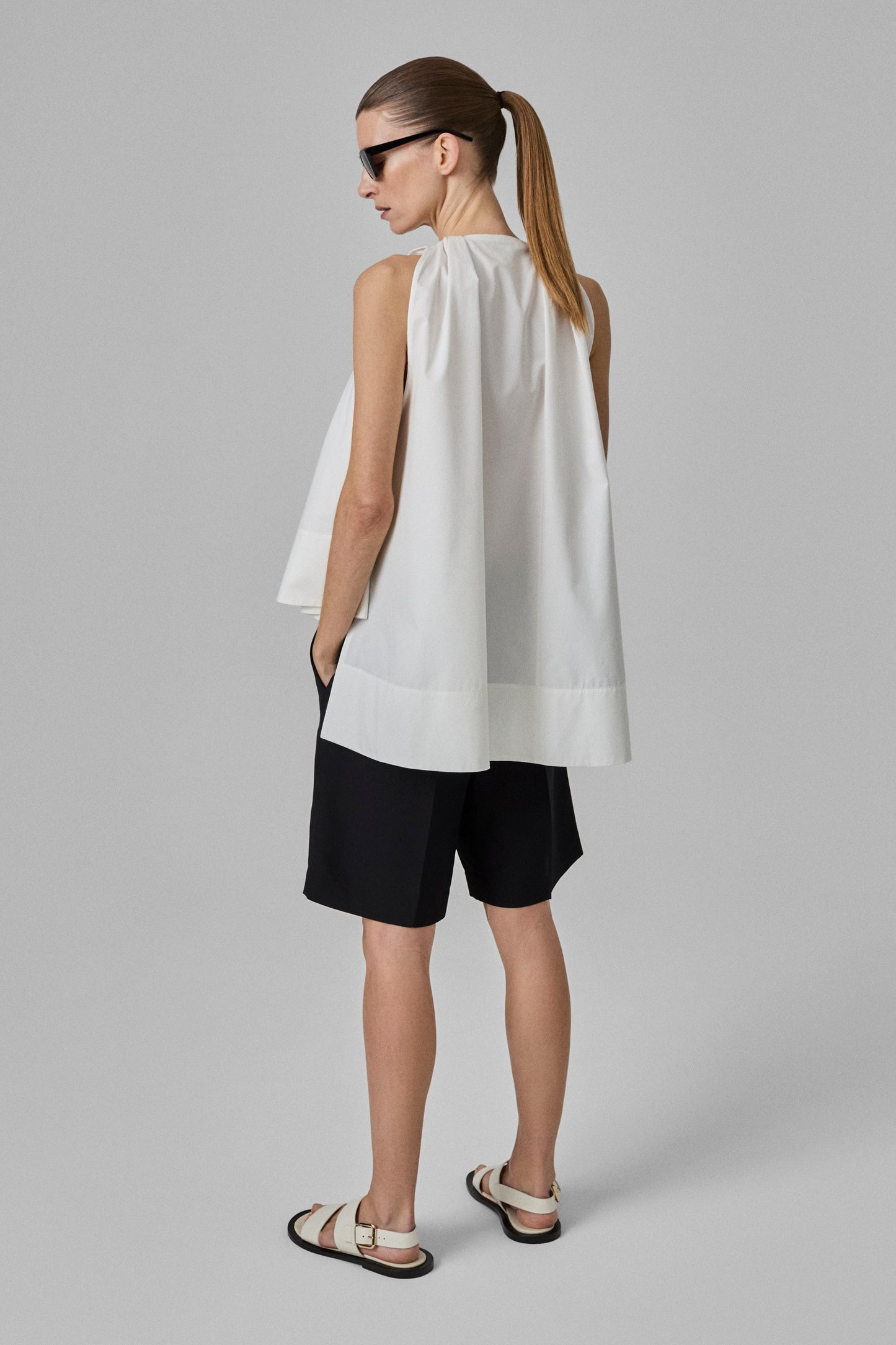 GATHERED TUNIC SHIRT