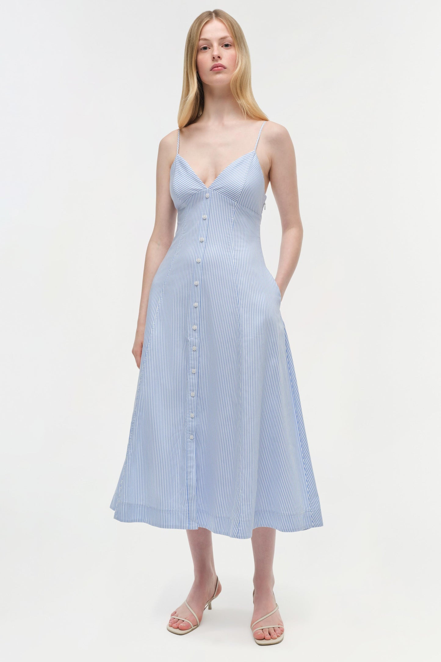 HONOR CAMI MIDI DRESS