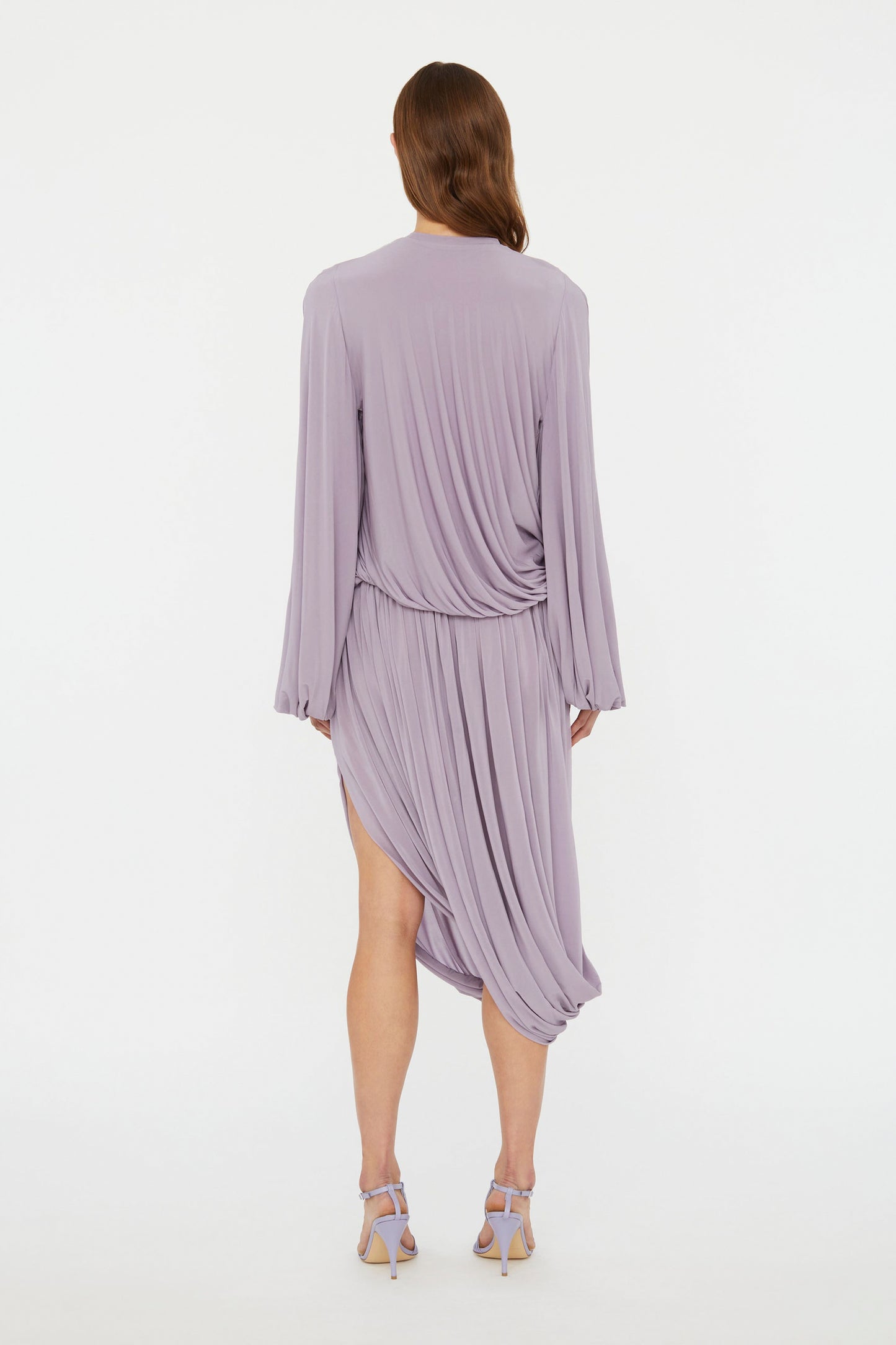 LOOPED DRAPE SWEATER TOP
