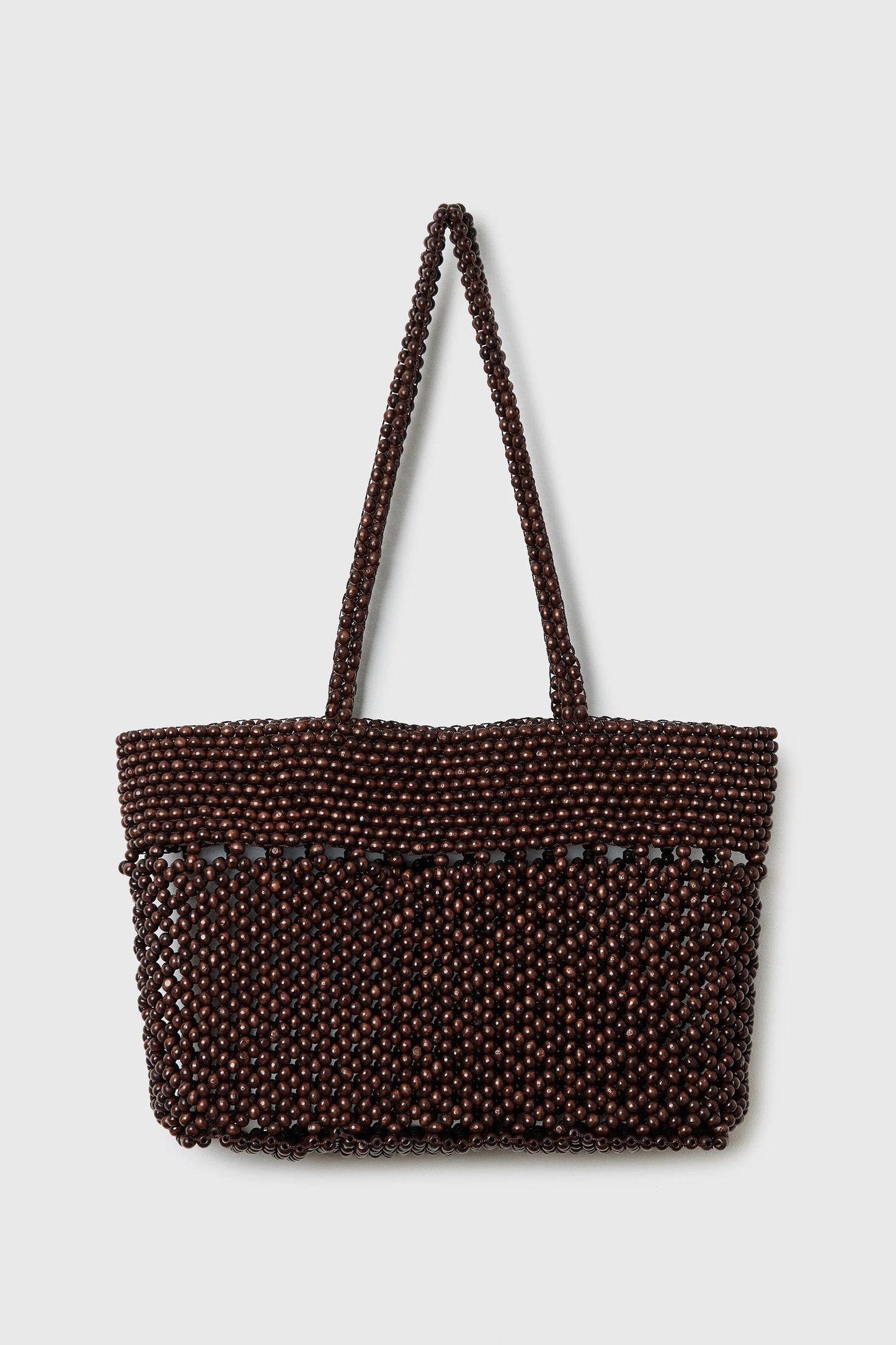 WOODEN BEADS BAG
