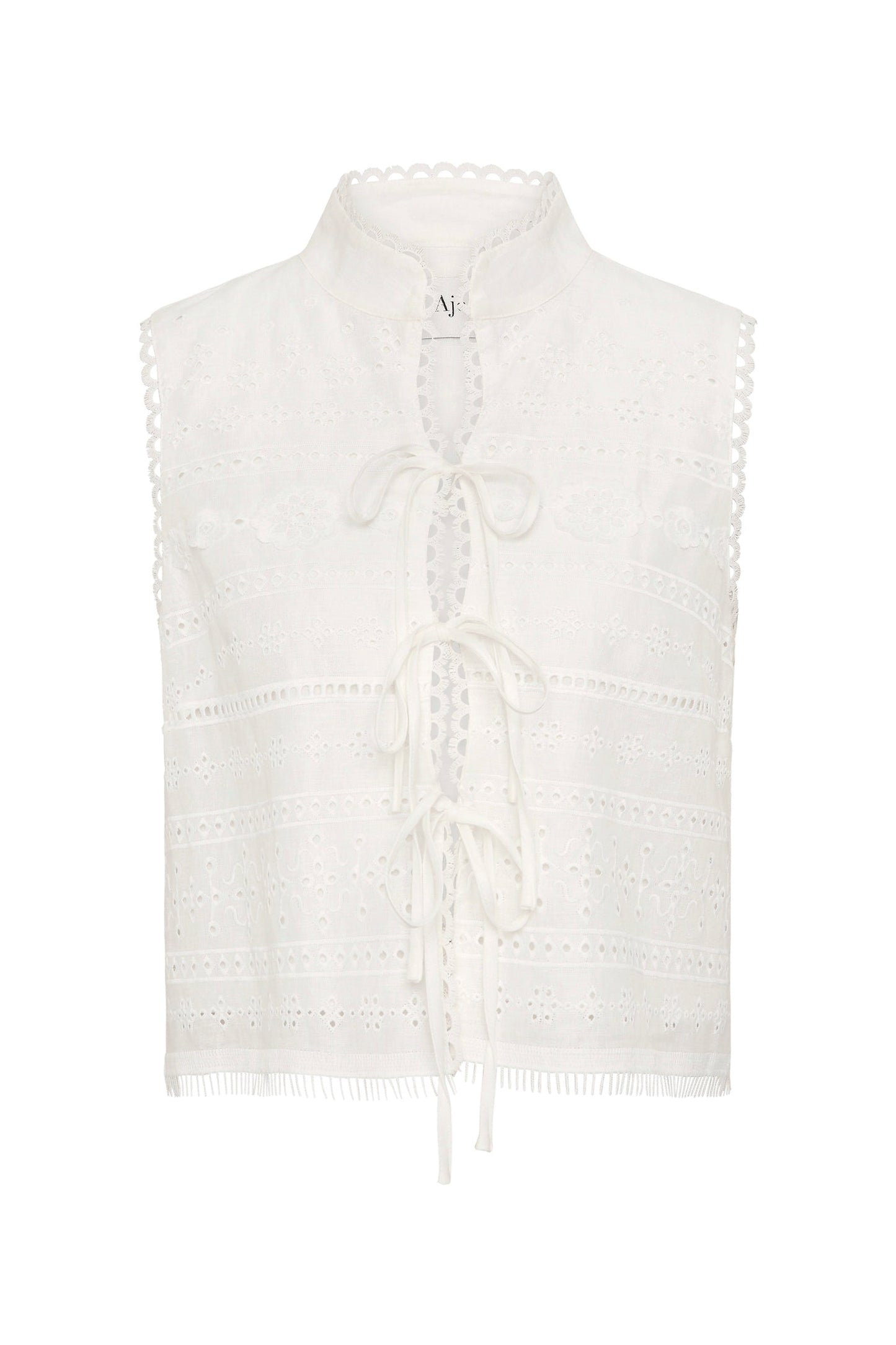 Cloud Embroidered Top