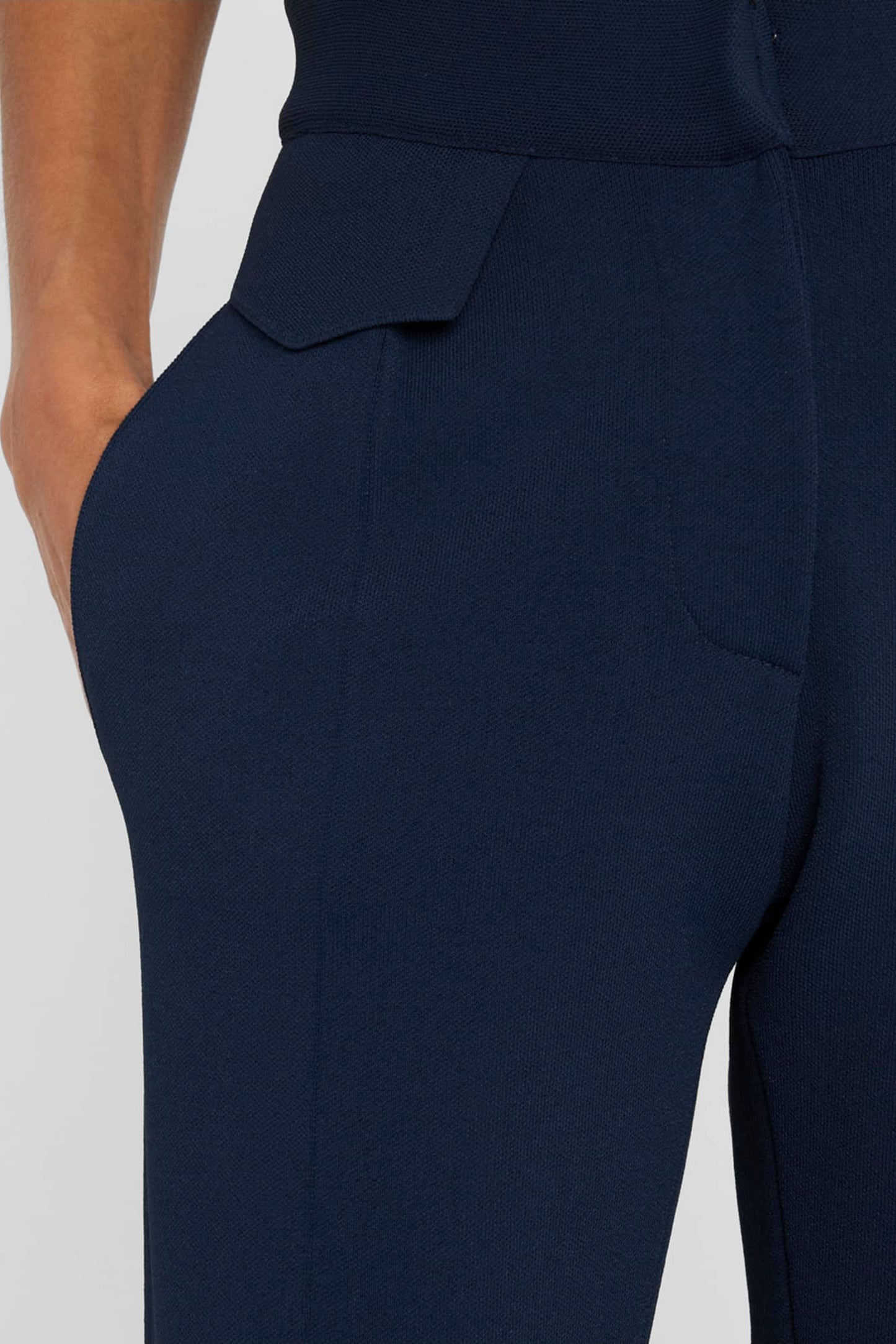 THE CECILY TAILORED KNIT TROUSERS