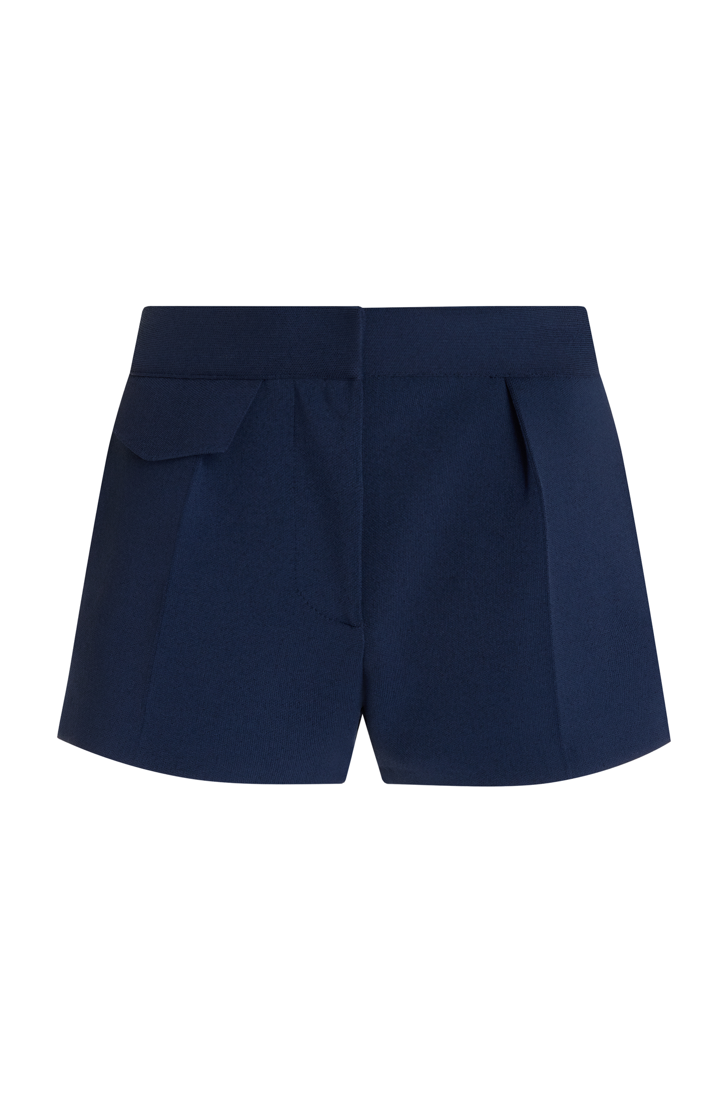 THE NEDRA TAILORED KNIT SHORTS