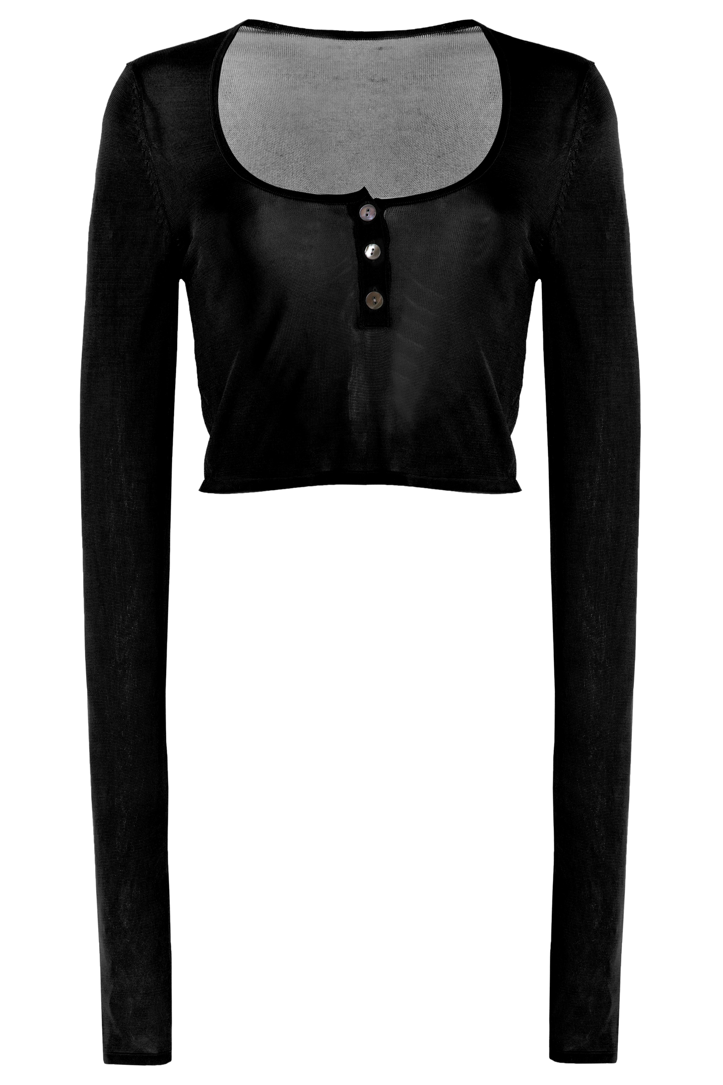 THE WYLDER CROPPED FITTED HENLEY