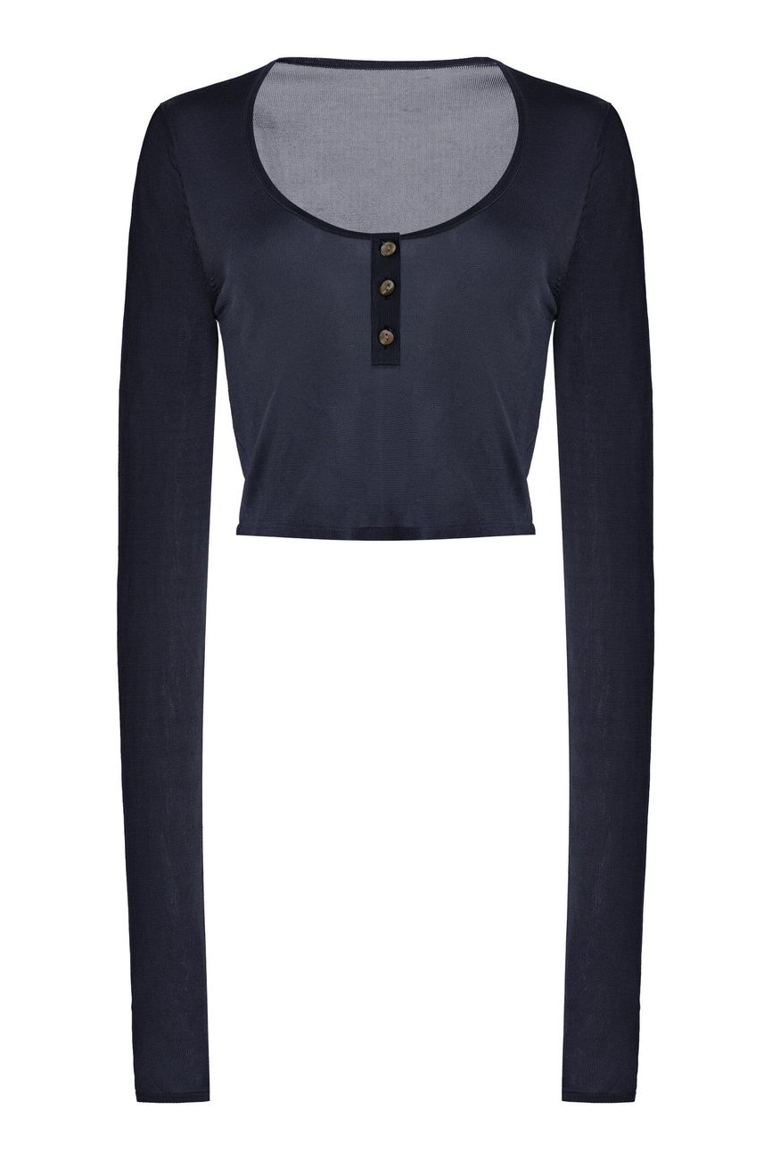 THE WYLDER CROPPED FITTED HENLEY