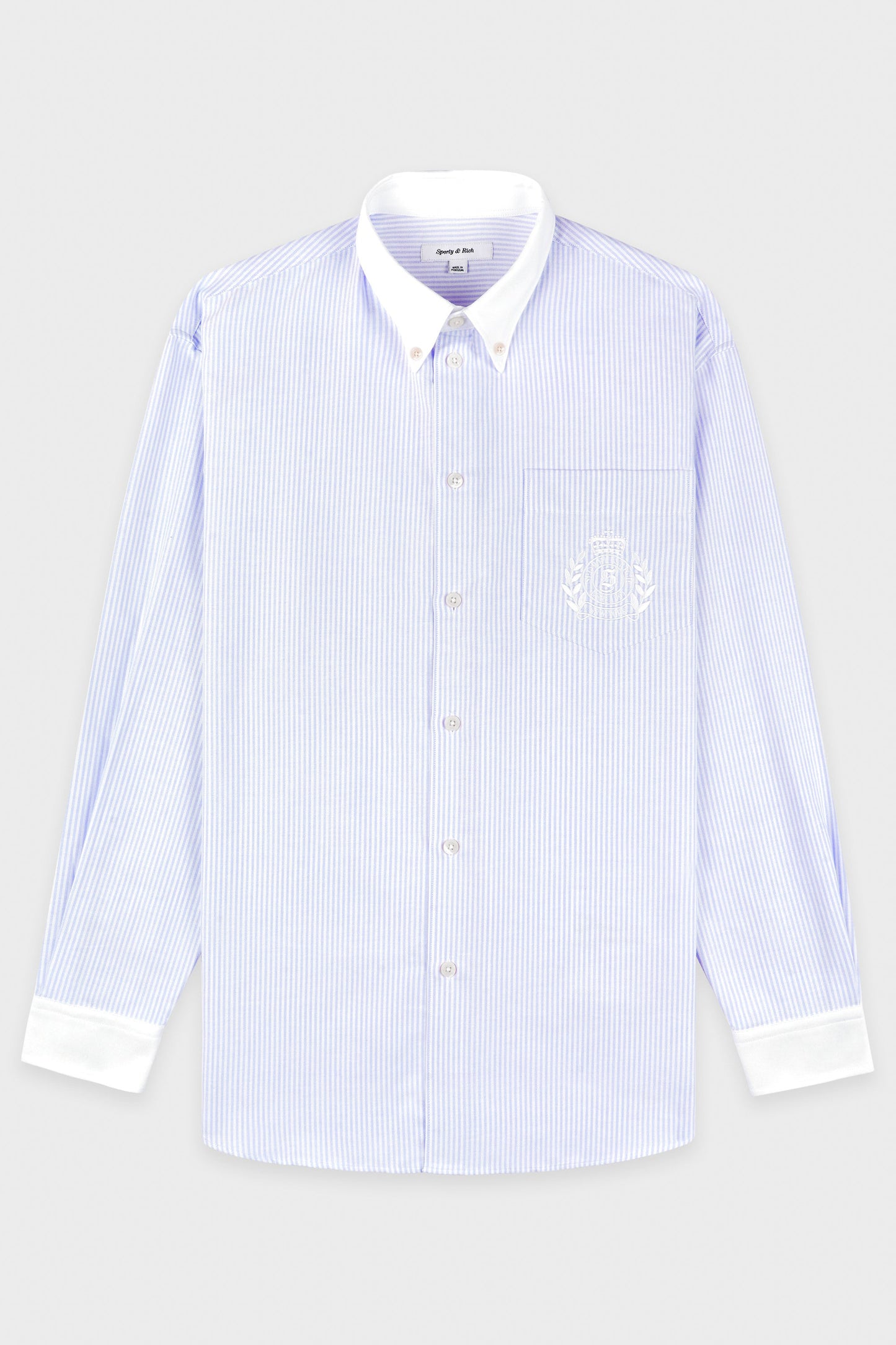 H&W Crest Oversized Oxford Shirt