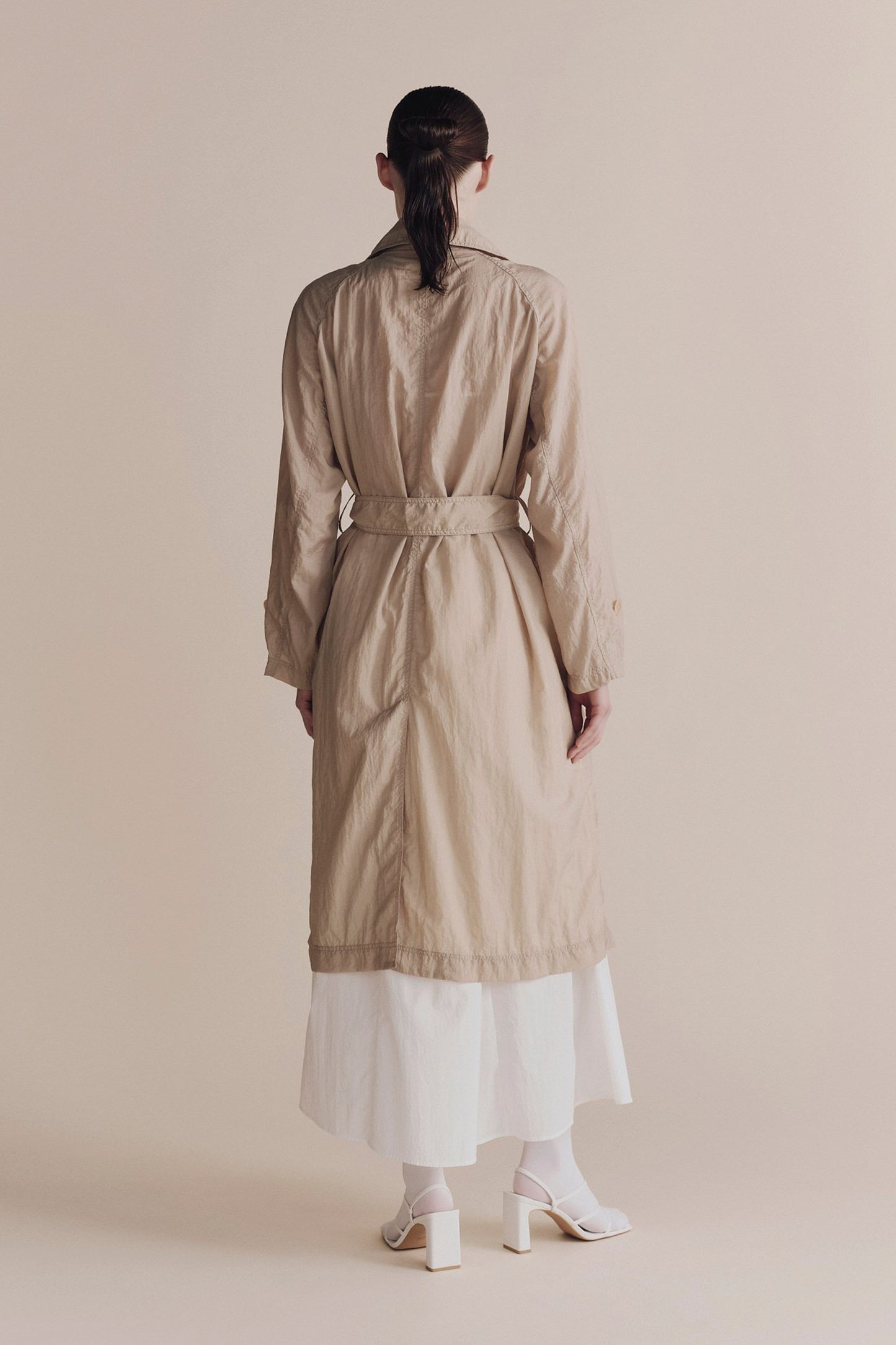 GATHERED MAXI SKIRT
