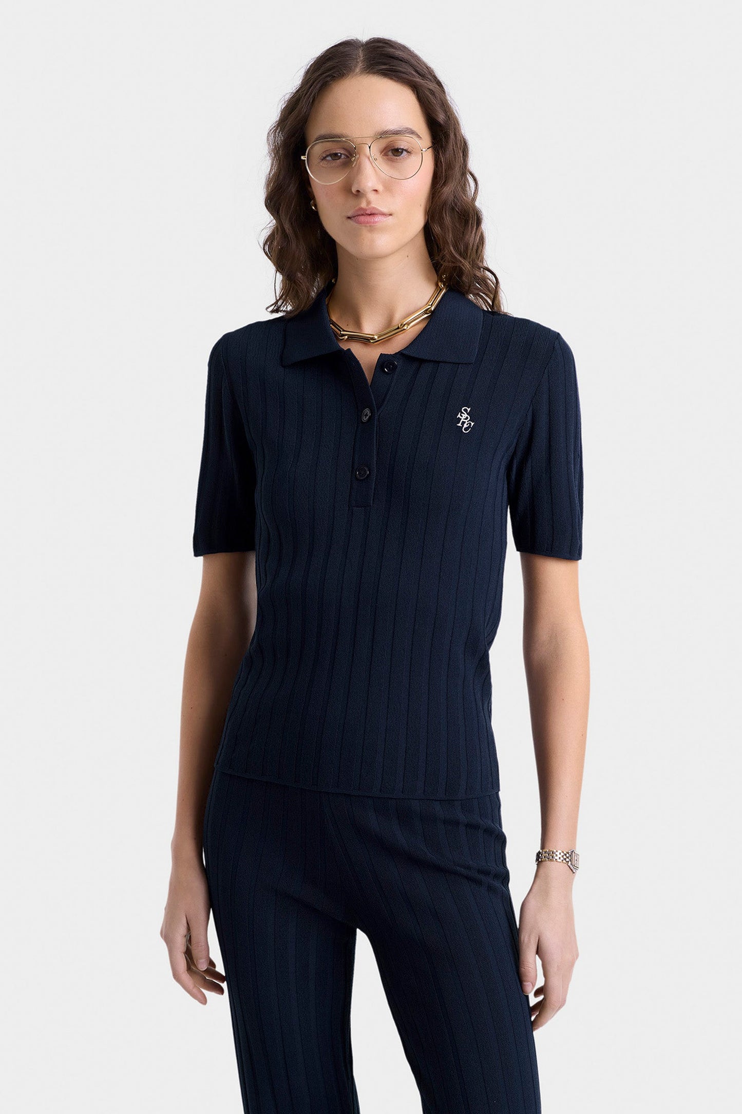 SRC Ribbed Polo