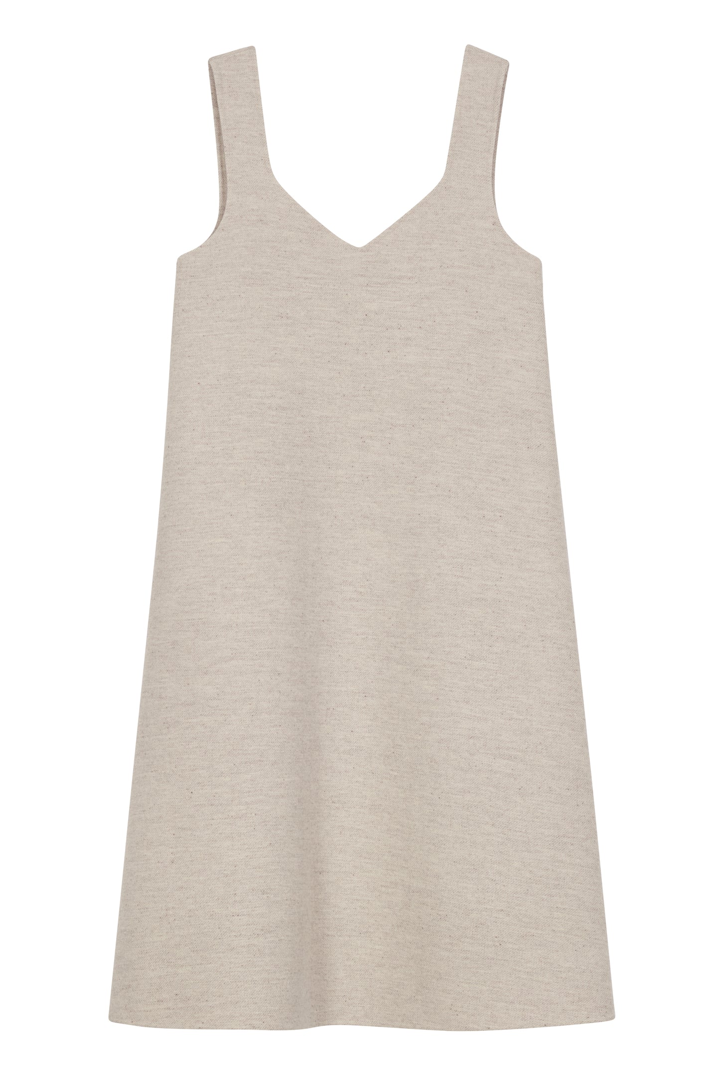 DOUBLE FACE MIDI DRESS