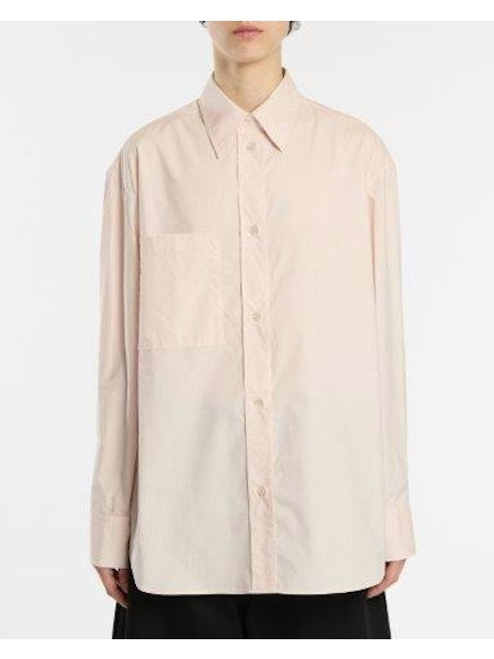 SHIRTS - OVERSIZED CLASSIC SHIRT WITH EMBROIDERY