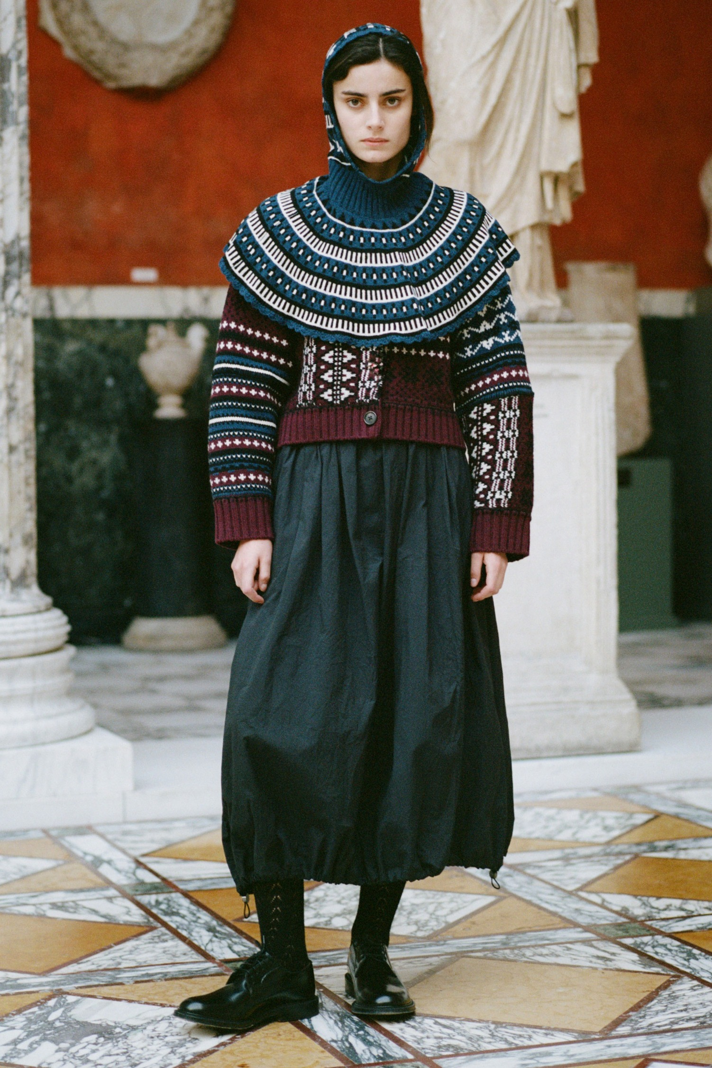 LINEA FAIR ISLE CARDIGAN (D2)