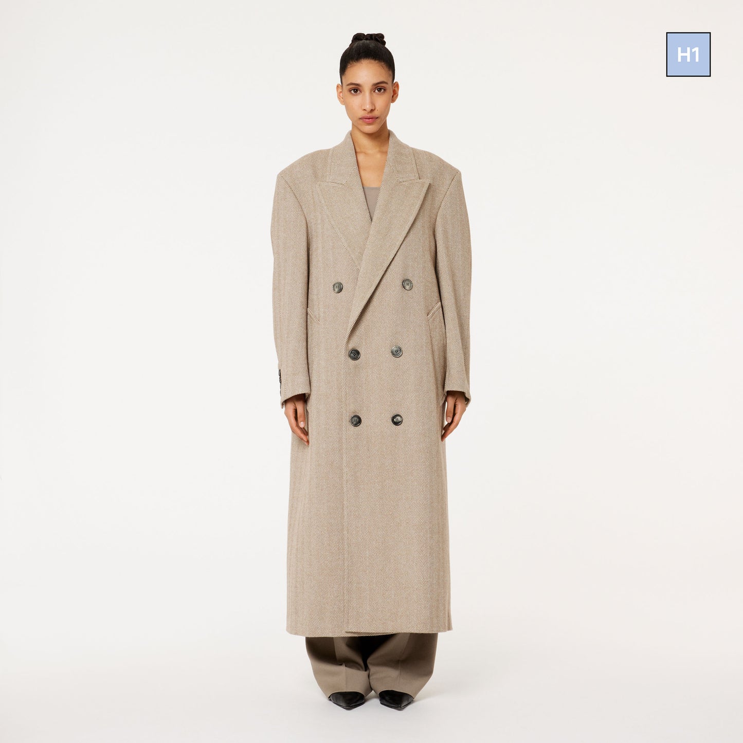 DOUBLE BREASTED COAT