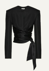 SS23 BLAZER 02 BLACK