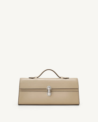 SLIM SYMMETRY POCHETTE IN SMOOTH CALF LEATHER