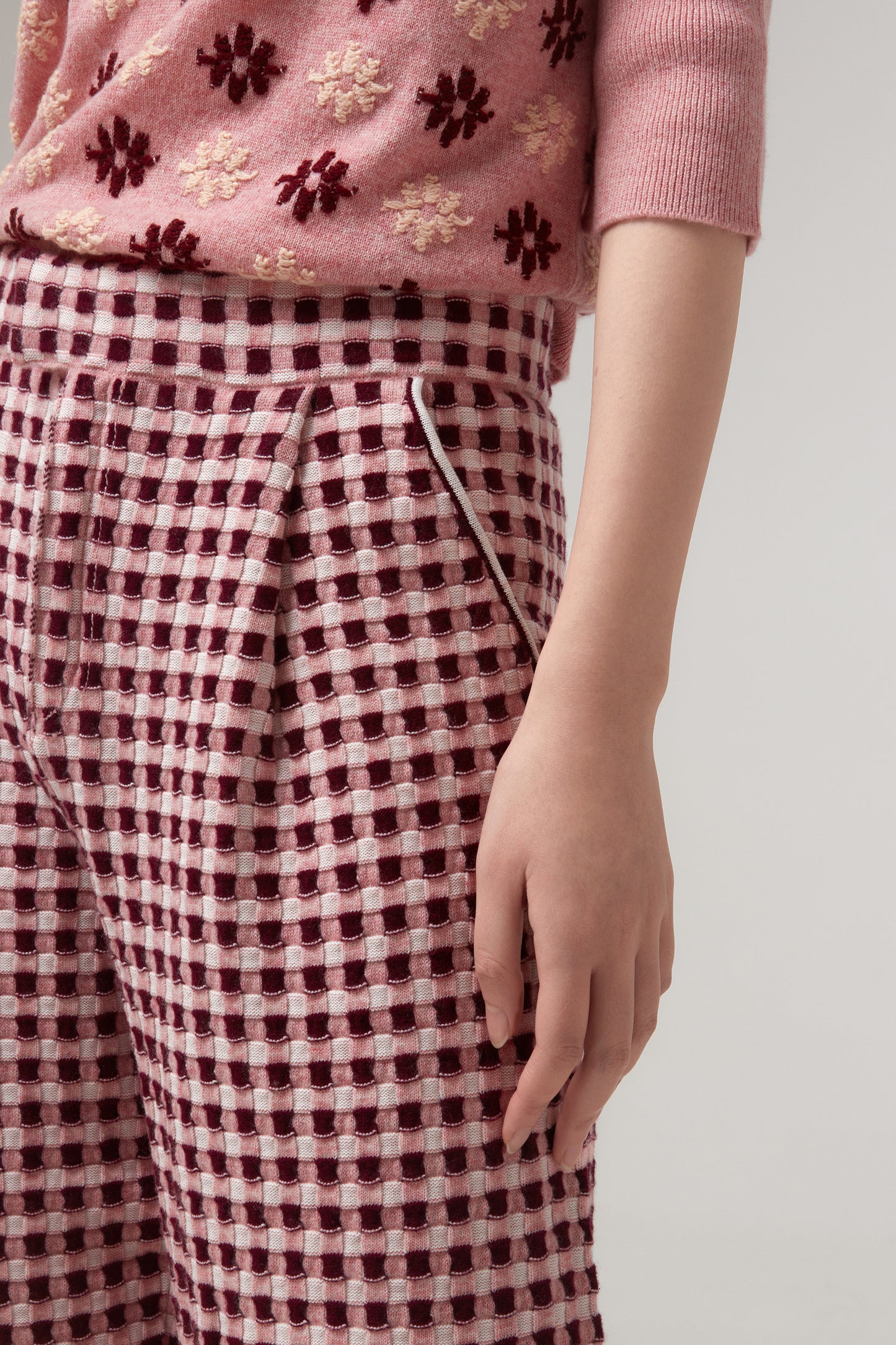 PLAID PANTS