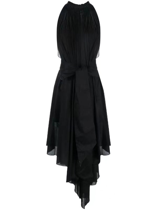 IRREGULAR HEM DRESS