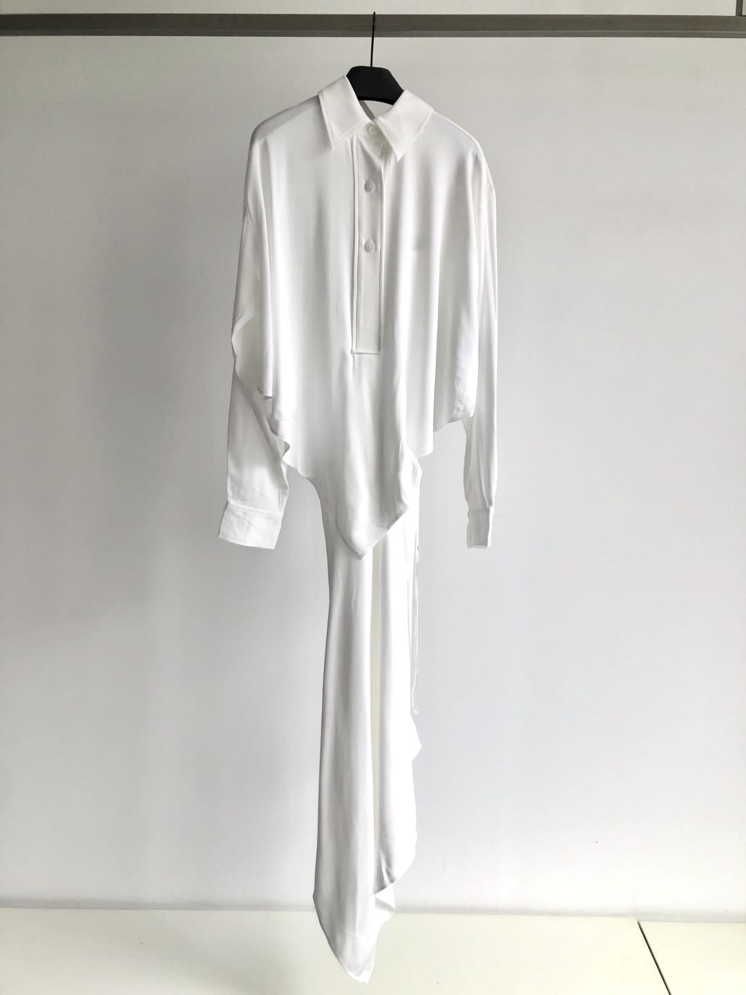 BANDANA SCARF SHIRT DRESS