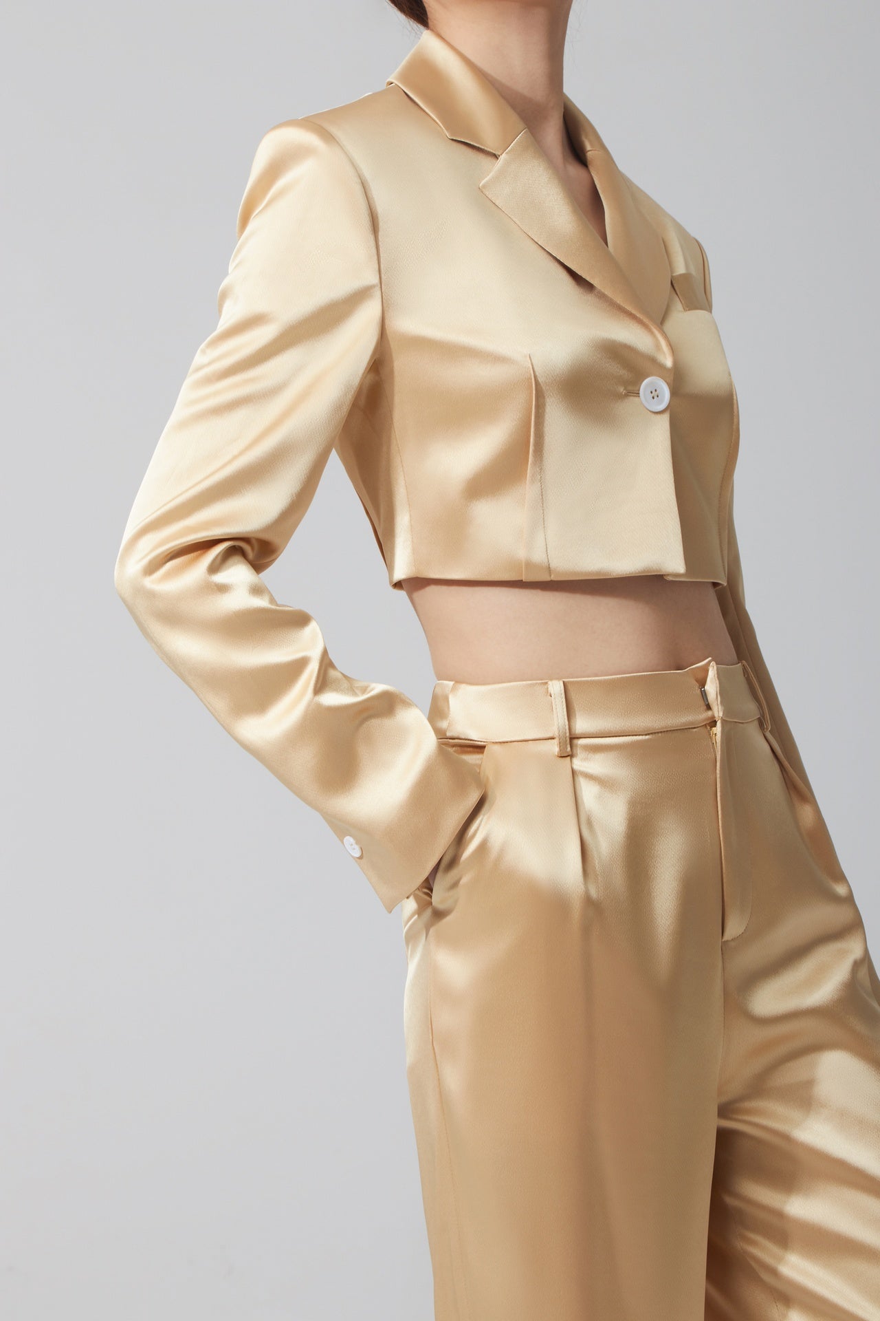 GOLD SHORT JACKET