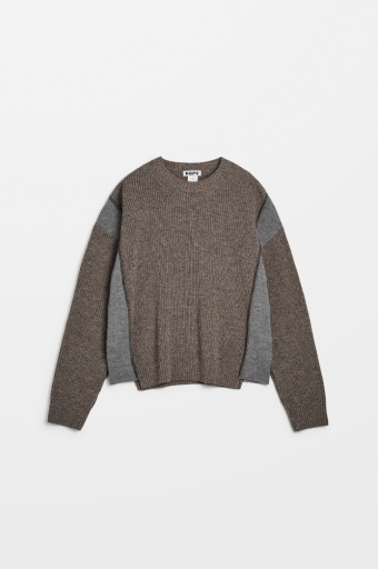 PATCHED SWEATER