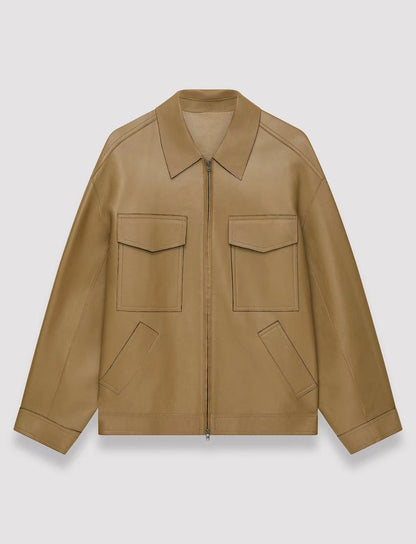 Lyndhurst-Leather Jacket-Bonded Leather