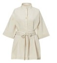 COTTON TRENCH BLOUSE