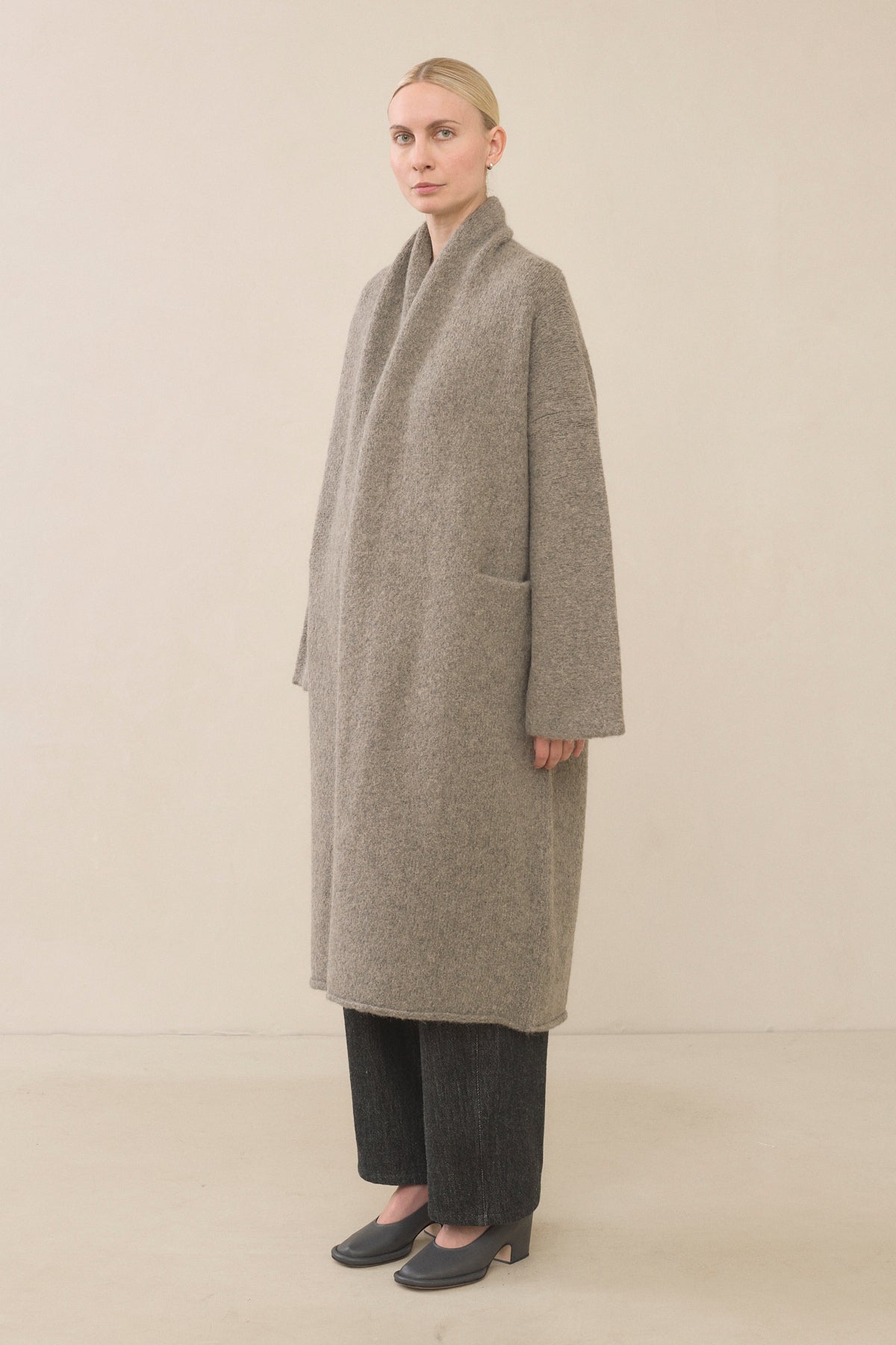 LONG SHAWL CARDIGAN